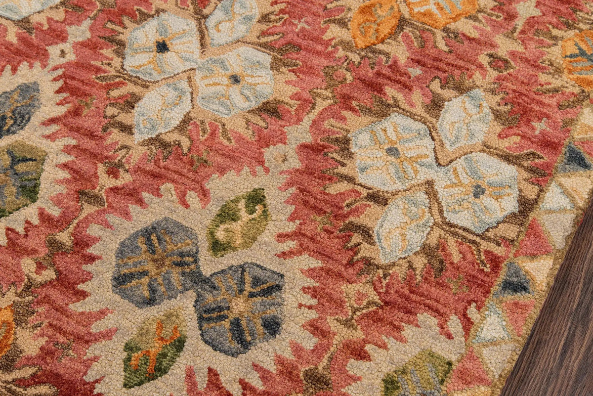 Tangier TAN-17 Red Area Rug by Momeni