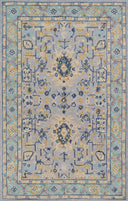 Momeni Tangier TAN30 Blue Hand Tufted Area Rug