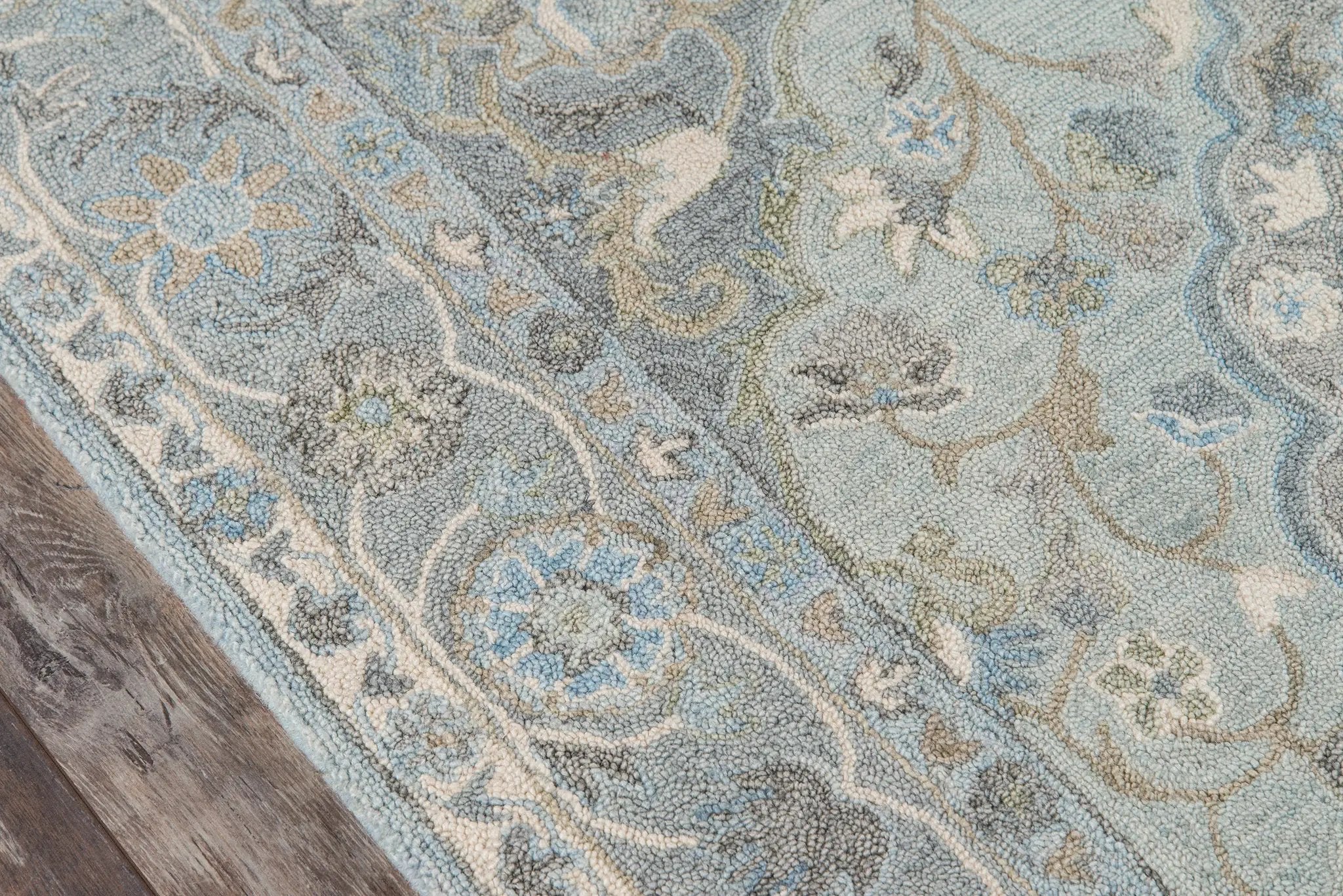 Tangier TAN-33 Blue Area Rug by Momeni