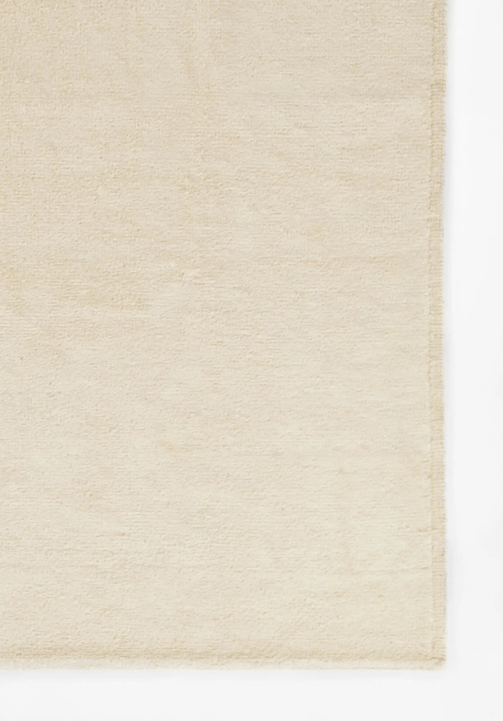 Tavira TAV-1 (Solid) Ivory Area Rug by Pure Salt by Momeni
