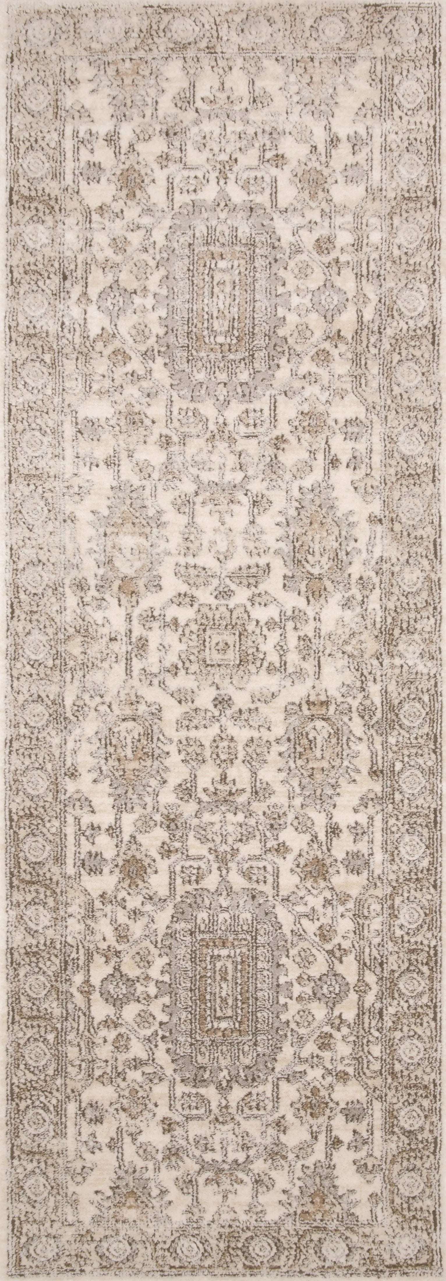 Teagan TEA-03 Ivory / Sand Area Rug by Loloi