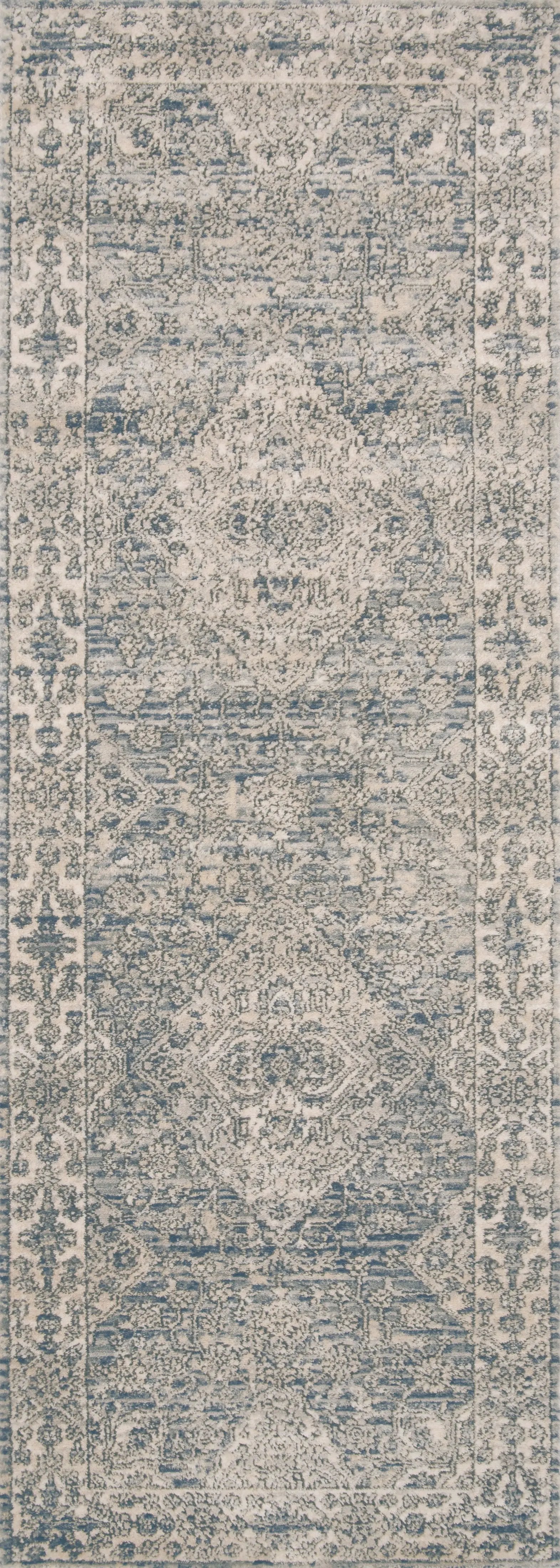 Teagan TEA-04 Sky / Natural Area Rug by Loloi