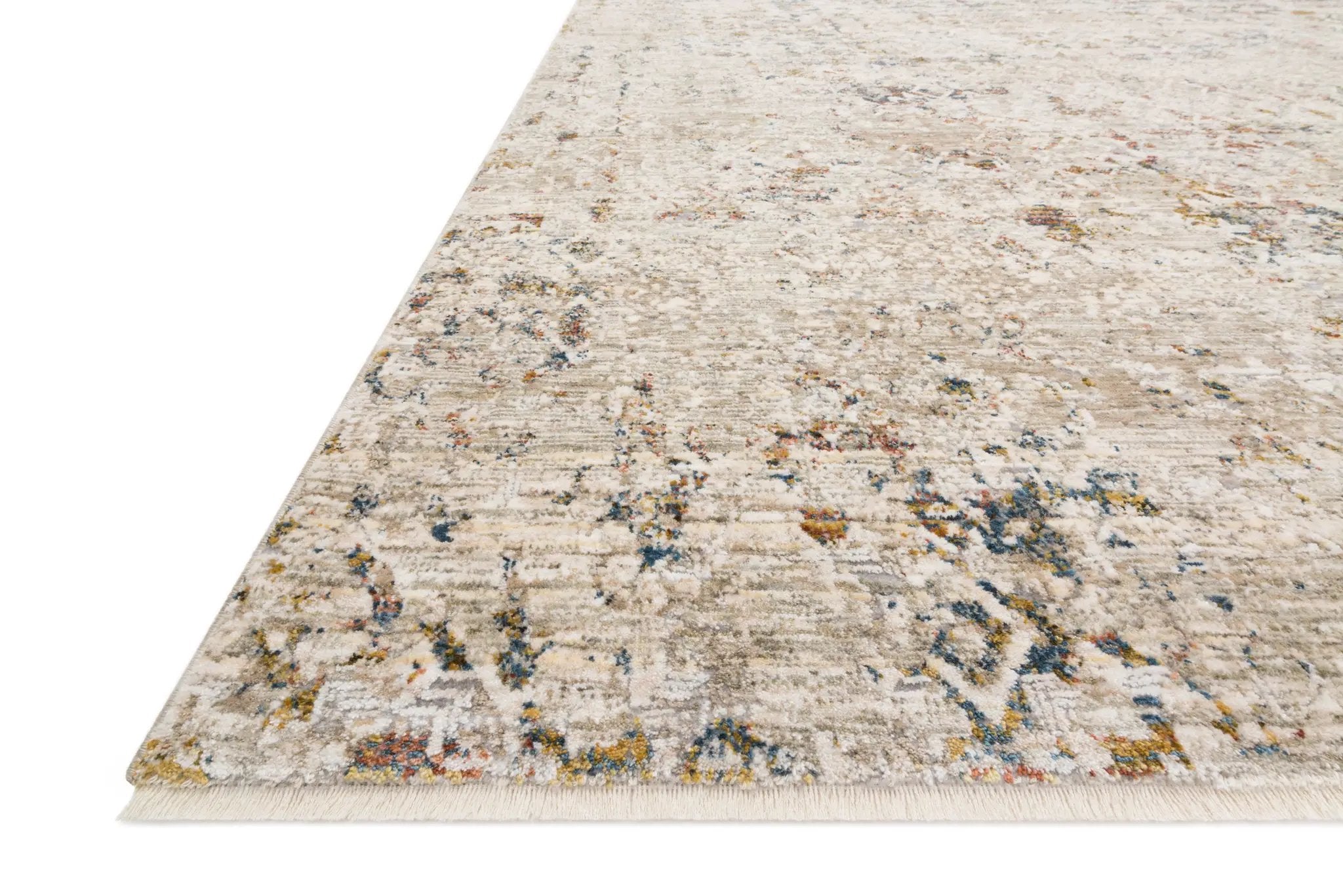 Theia THE-04 Multi / Natural Area Rug by Loloi