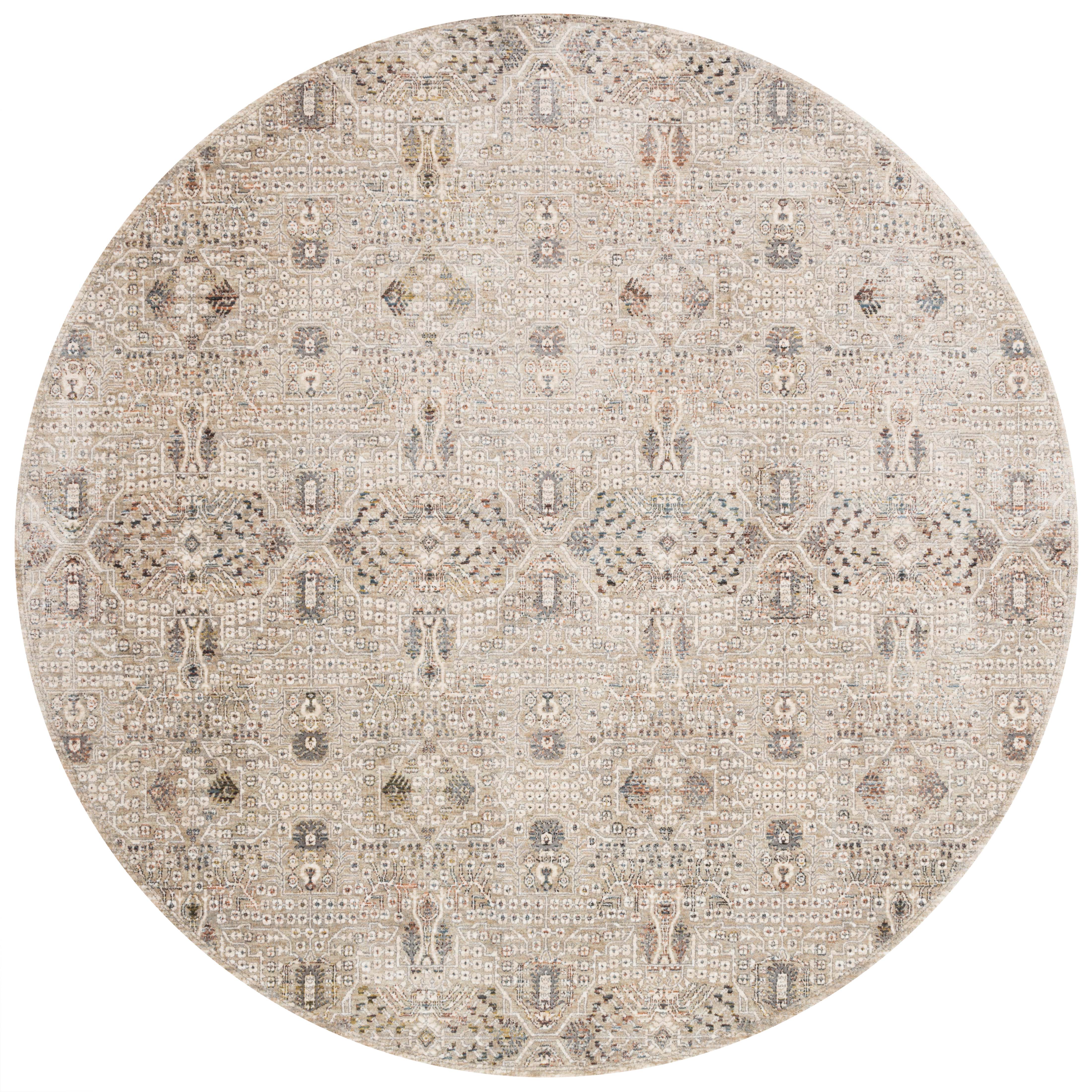 Featuring striking granite and refined ivory hues, the Theia THE-06 Granite / Ivory Area Rug is a power-loomed polyester pile and rayon area rug for any room