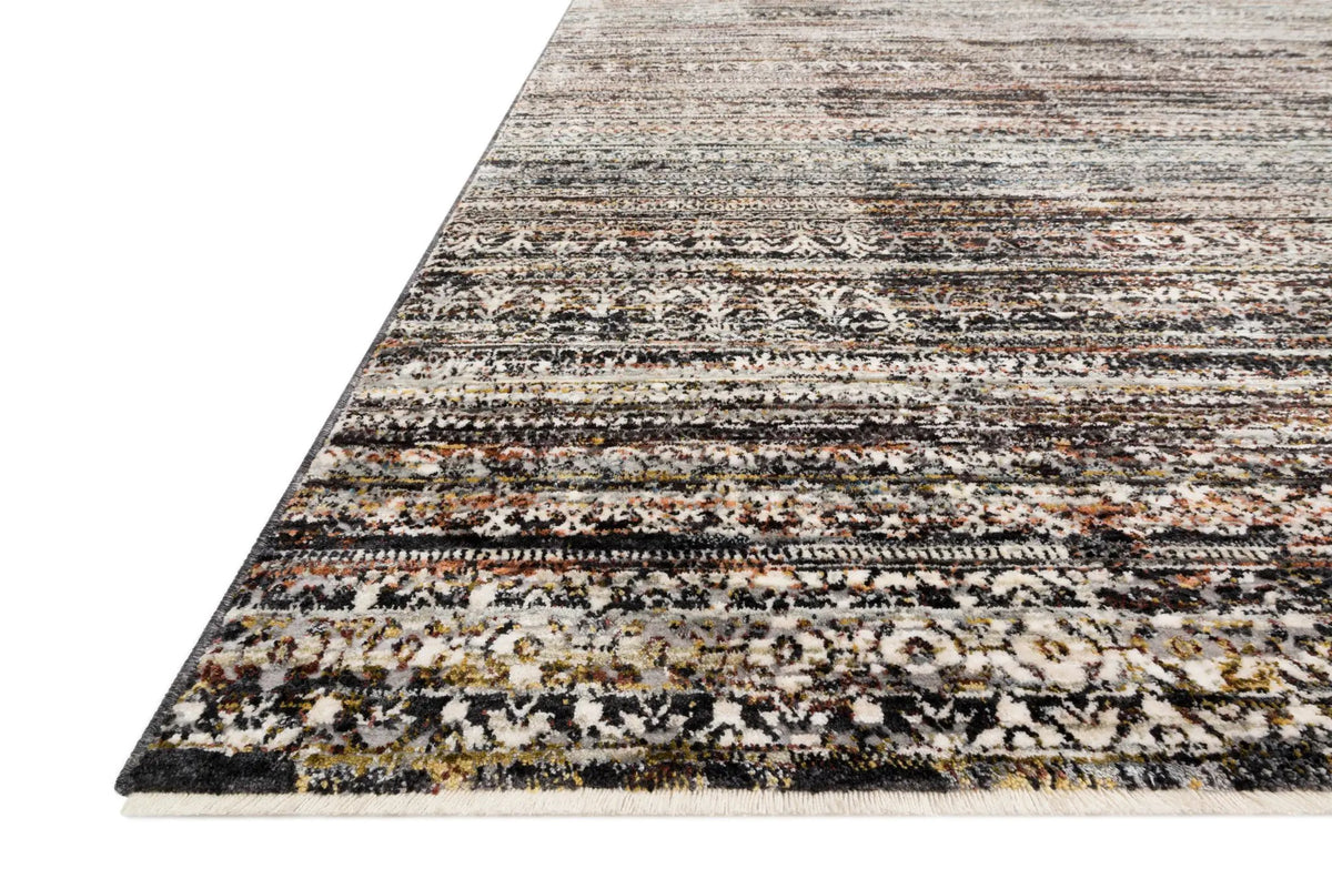 Theia THE-08 Grey / Multi Area Rug by Loloi