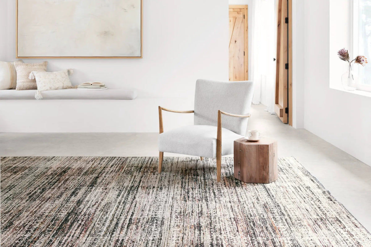 Theia THE-08 Grey / Multi Area Rug by Loloi
