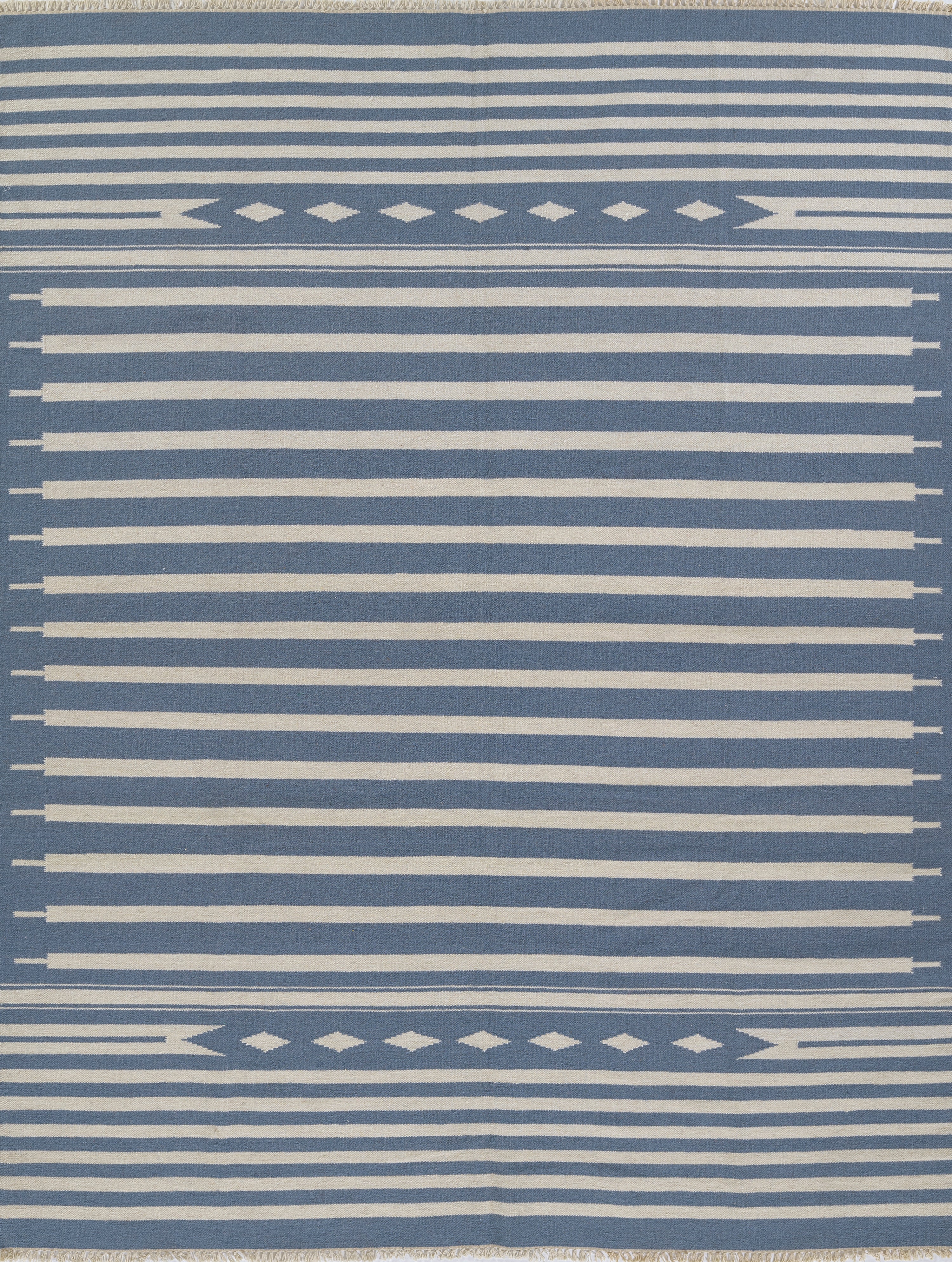 Erin Gates Thompson THO-1 Light Blue Area Rug by Momeni