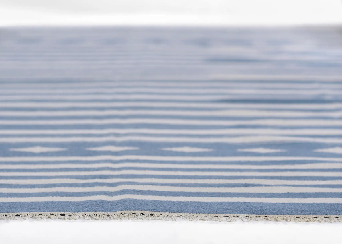 Thompson THO-1 (Billings) Light-Blue Area Rug by Erin Gates by Momeni