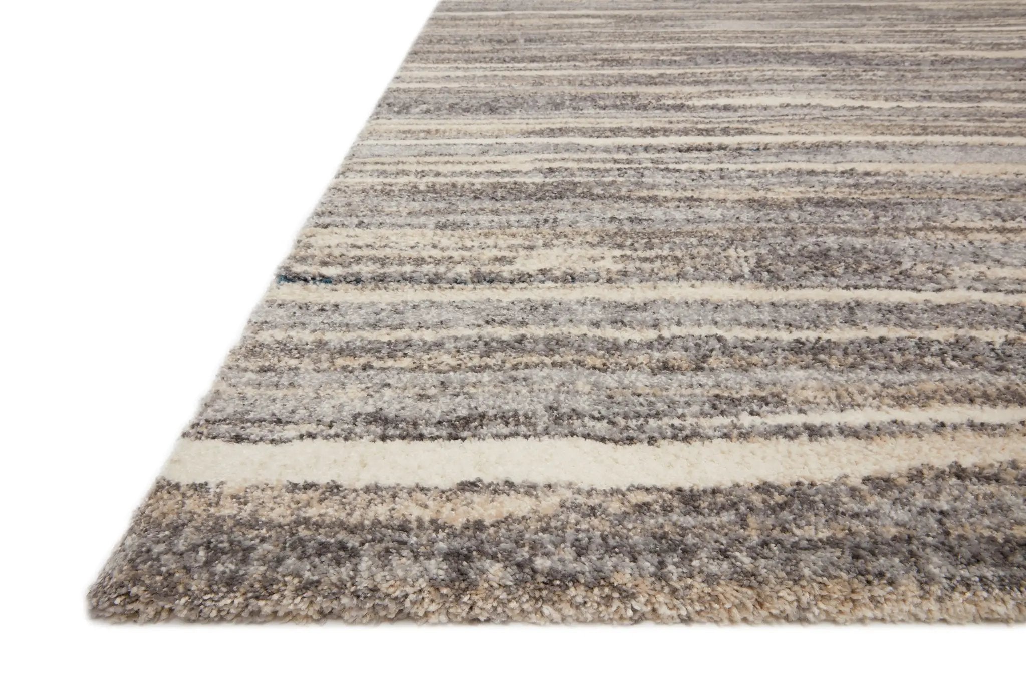 Theory THY-01 Mist / Beige Area Rug by Loloi