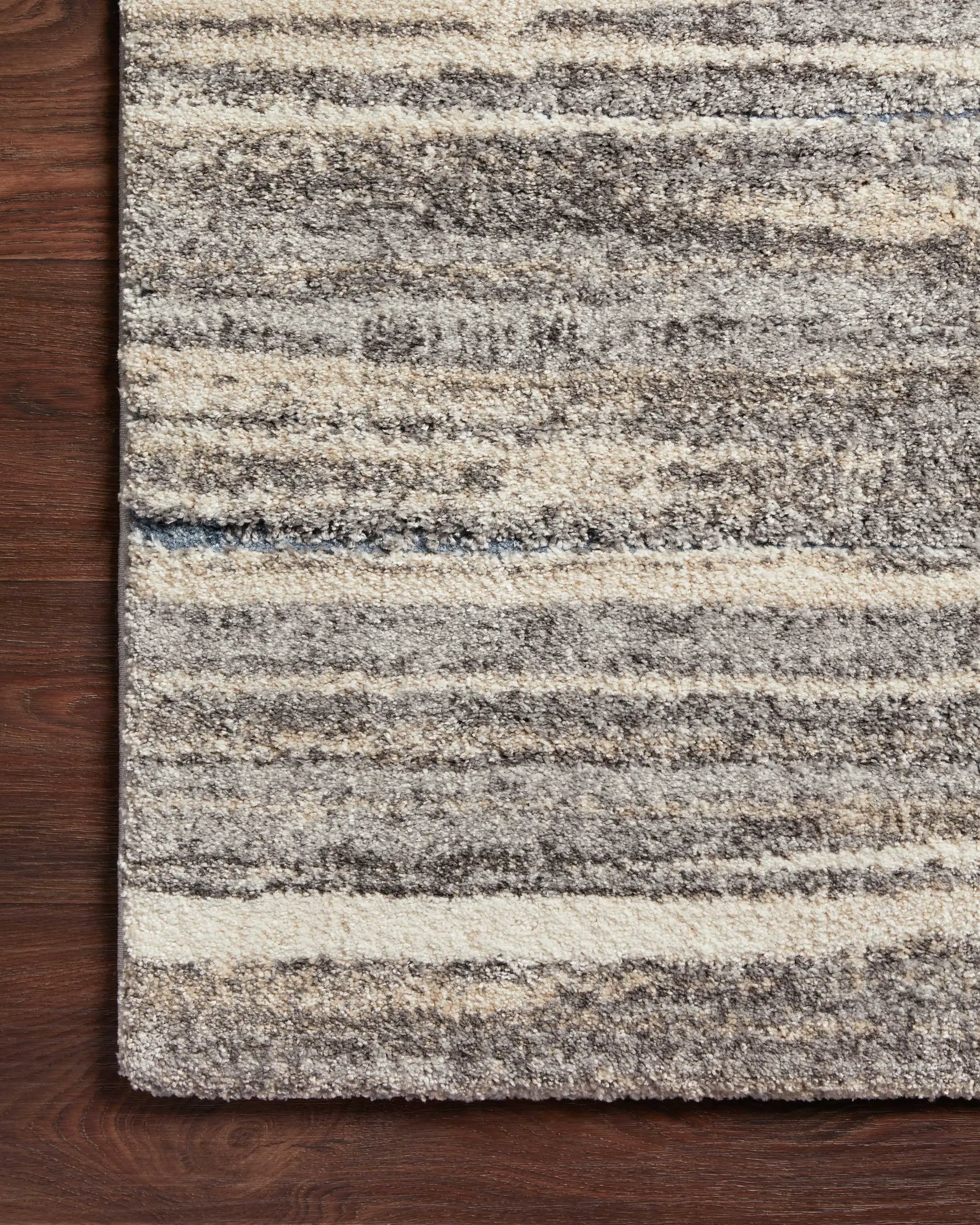 Theory THY-01 Mist / Beige Area Rug by Loloi