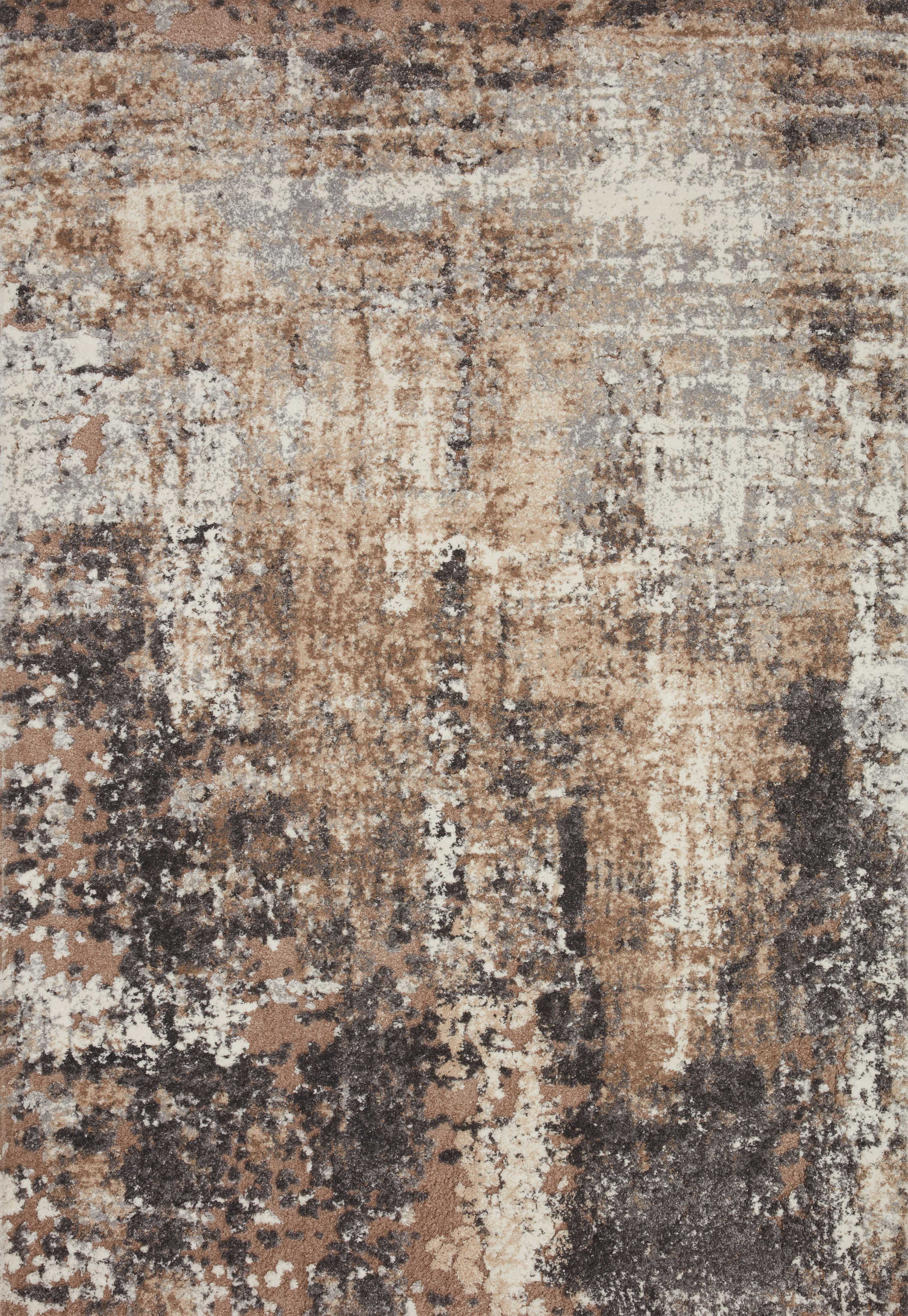 A stunning power-loomed polypropylene and polyester area rug with transitional detail, the Theory THY-04 Taupe / Grey Area Rug features versatile taupe and elegant grey tones for a polished look