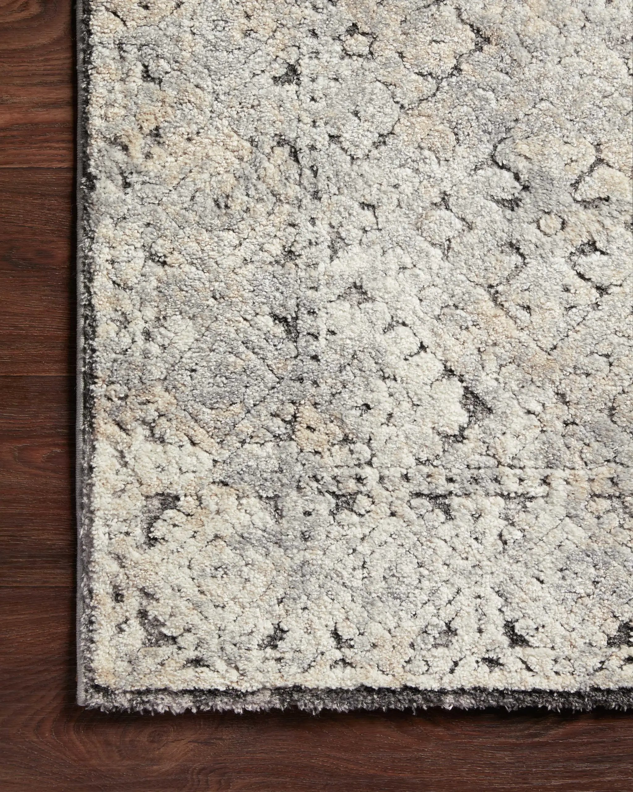 Theory THY-05 Grey / Sand Area Rug by Loloi