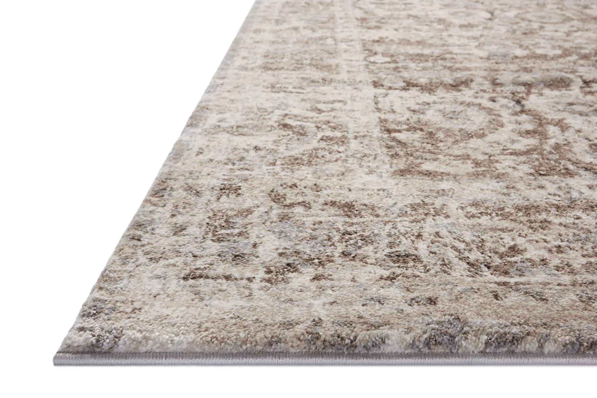 Theory THY-06 Mocha / Natural Area Rug by Loloi