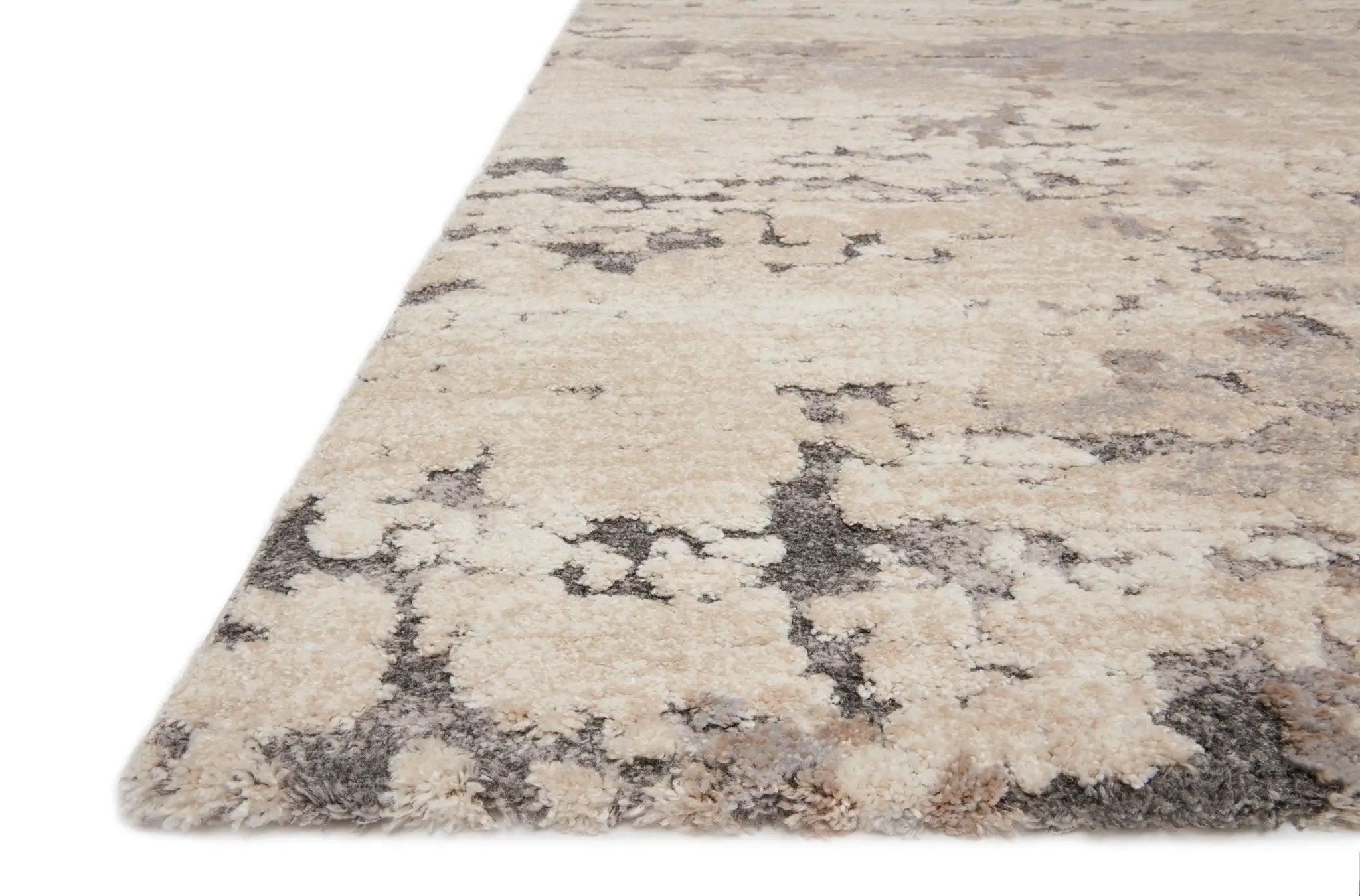 Theory THY-08 Taupe / Grey Area Rug by Loloi