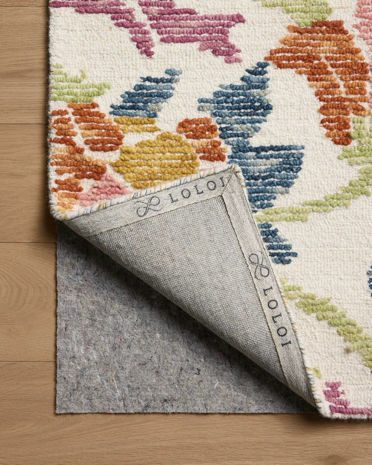 Tilly TIL-02 Ivory / Multi Area Rug by Loloi