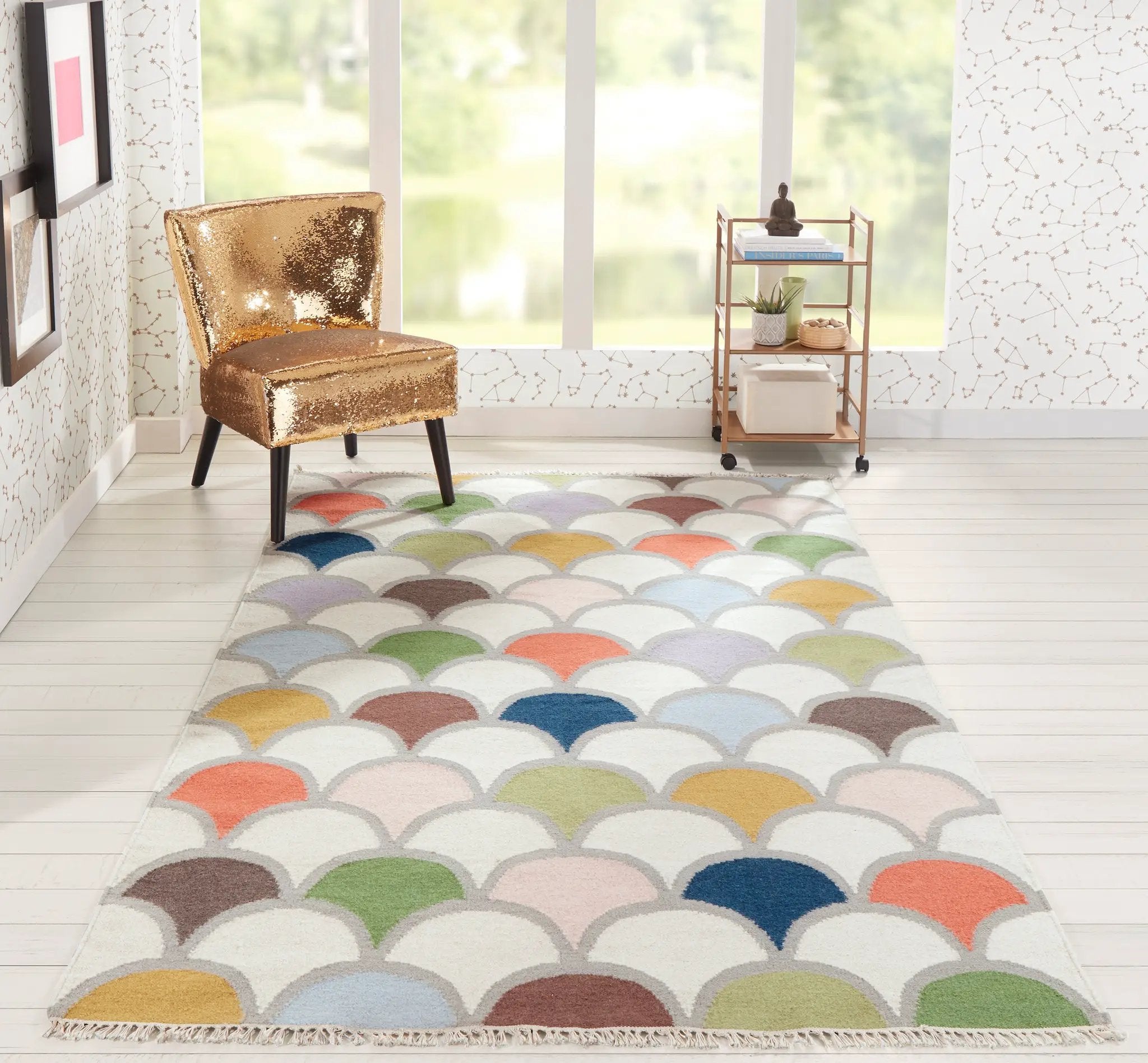 Topanga TOP-2 (Dasha) Multicolor Area Rug by Novogratz by Momeni