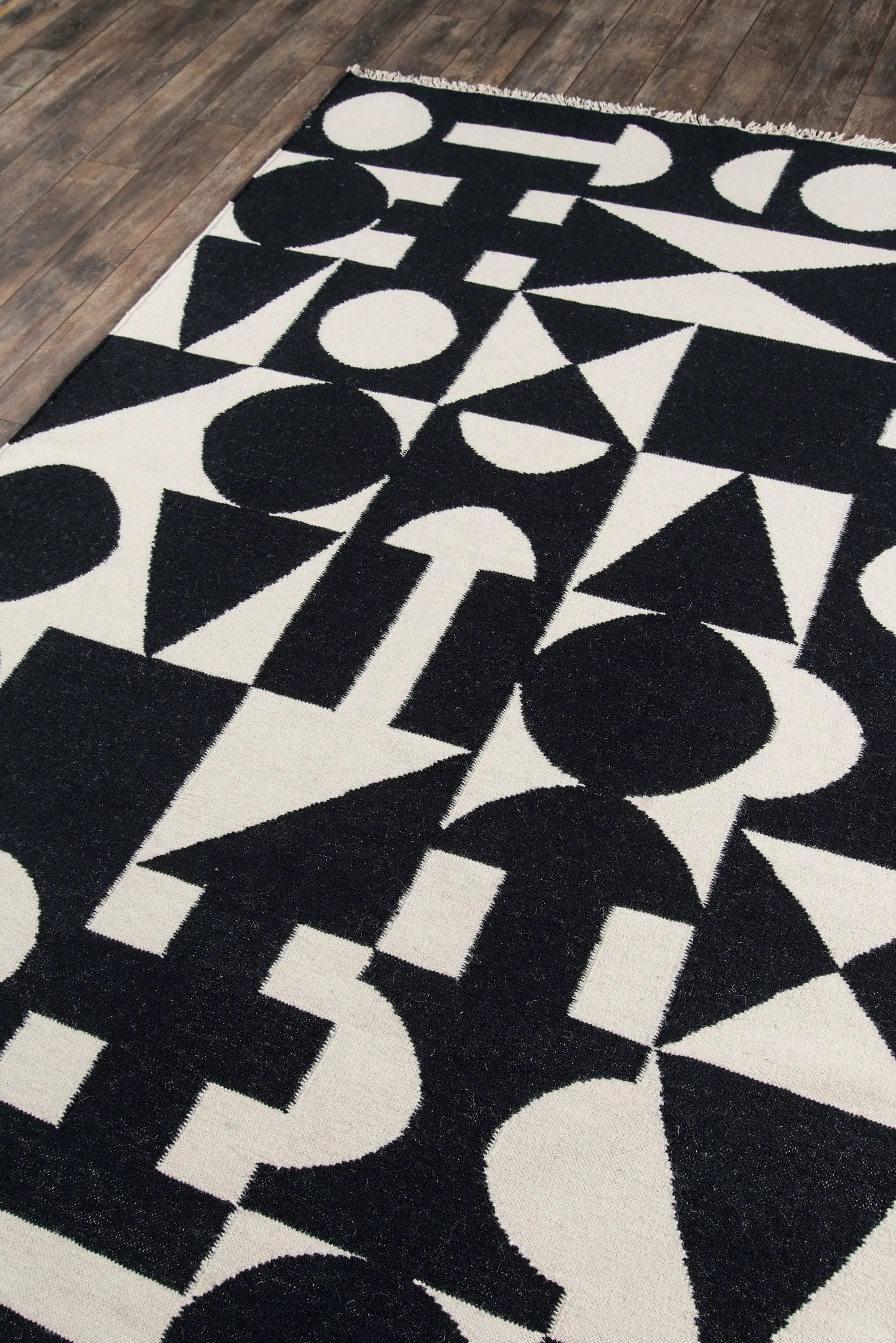 Topanga TOP-3 (Roberta) Black Area Rug by Novogratz by Momeni