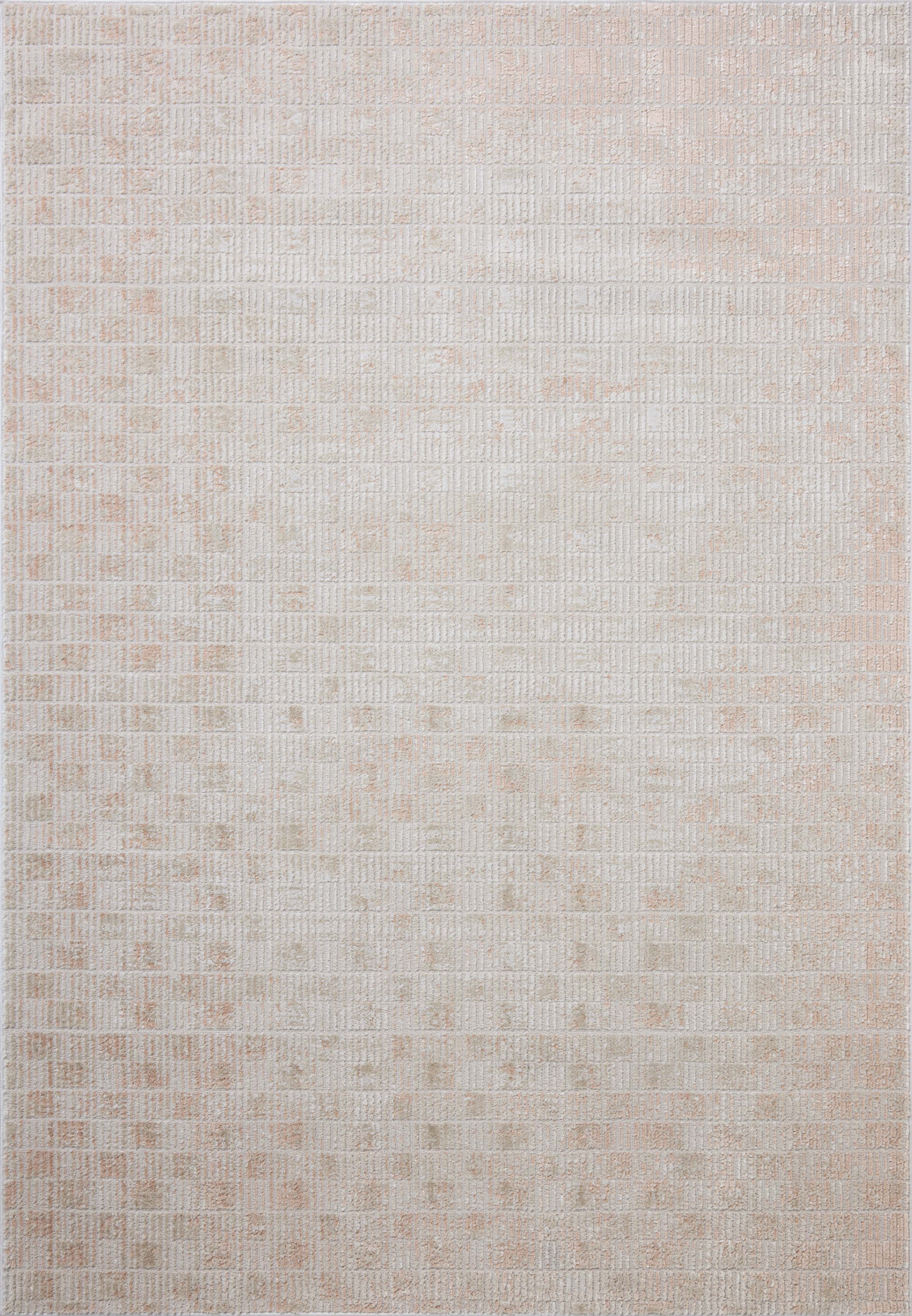Rich in warm beige and earthy clay hues with abstract detail, the Townes TOW-06 Beige / Clay Area Rug is a power-loomed polyester area rug built for style and comfort