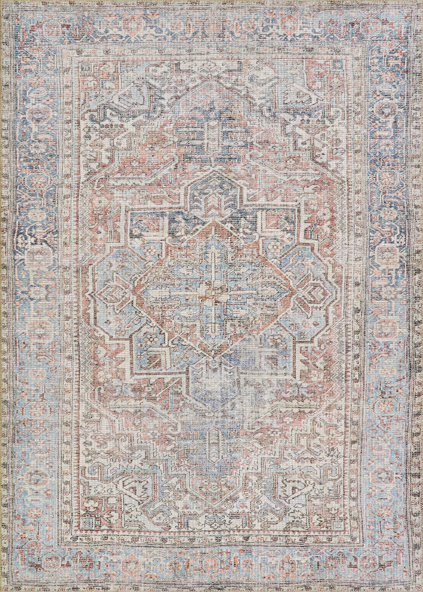Couristan Imperial Asiatic V003-1003 Bluehaze Area Rug