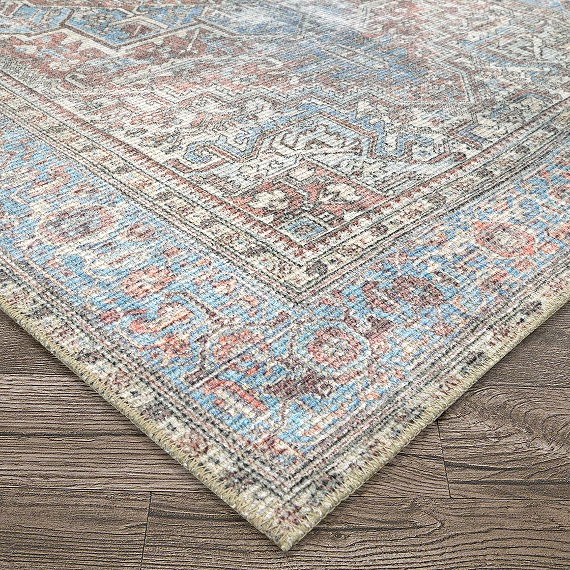Couristan Imperial Asiatic V003-1003 Bluehaze Area Rug