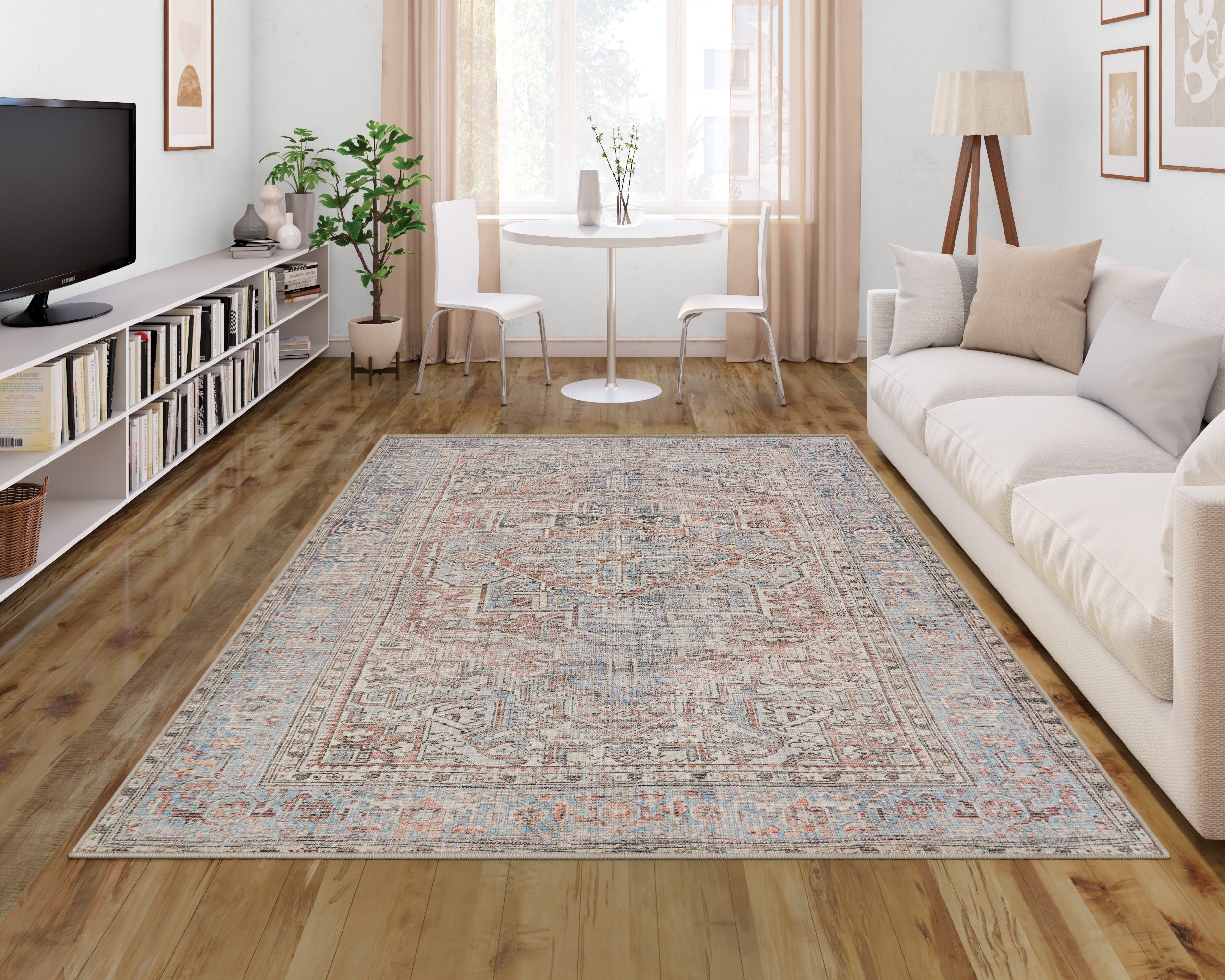 Couristan Imperial Asiatic V003-1003 Bluehaze Area Rug