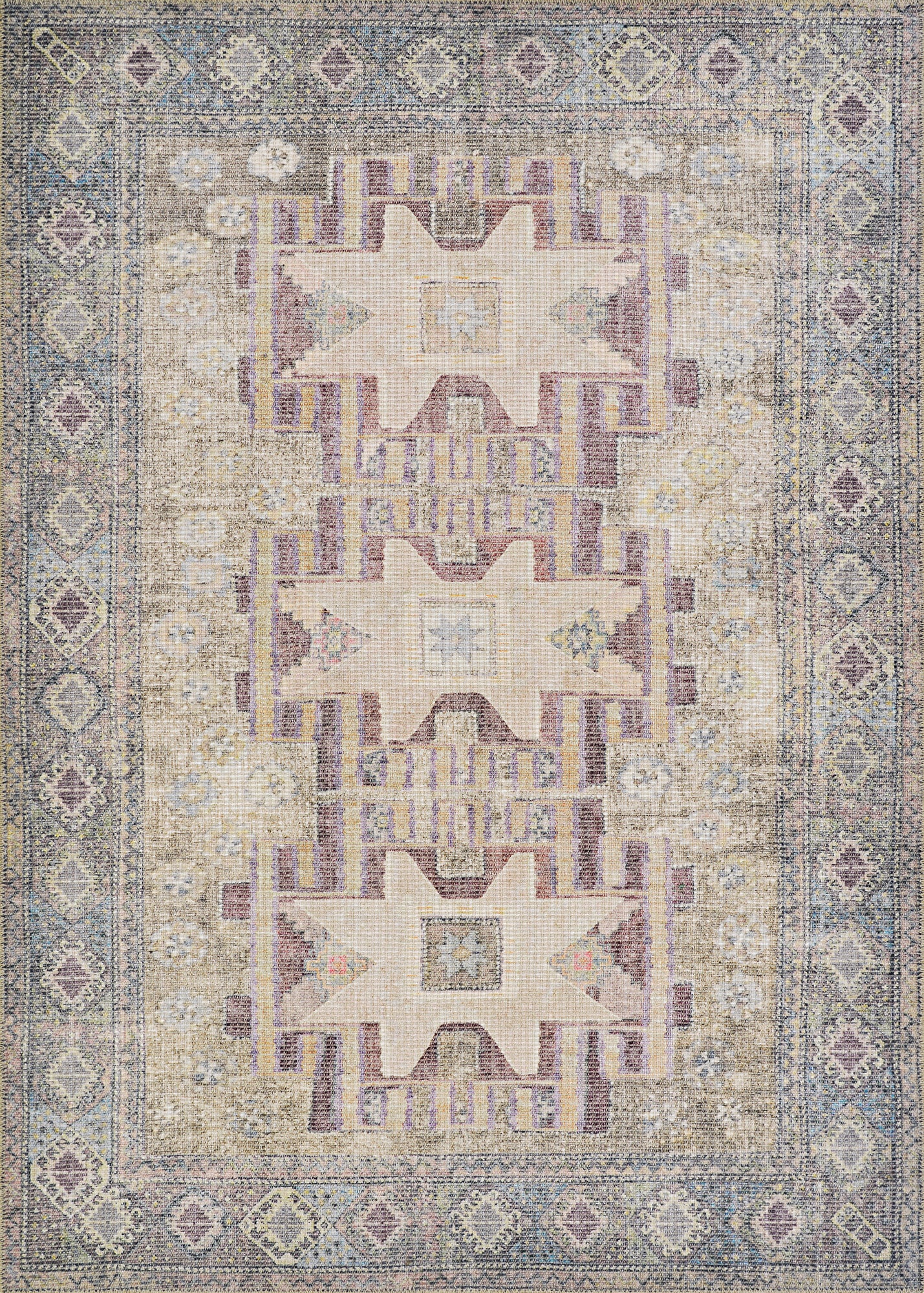 Couristan Imperial Karaja V006-1006 Plum Area Rug