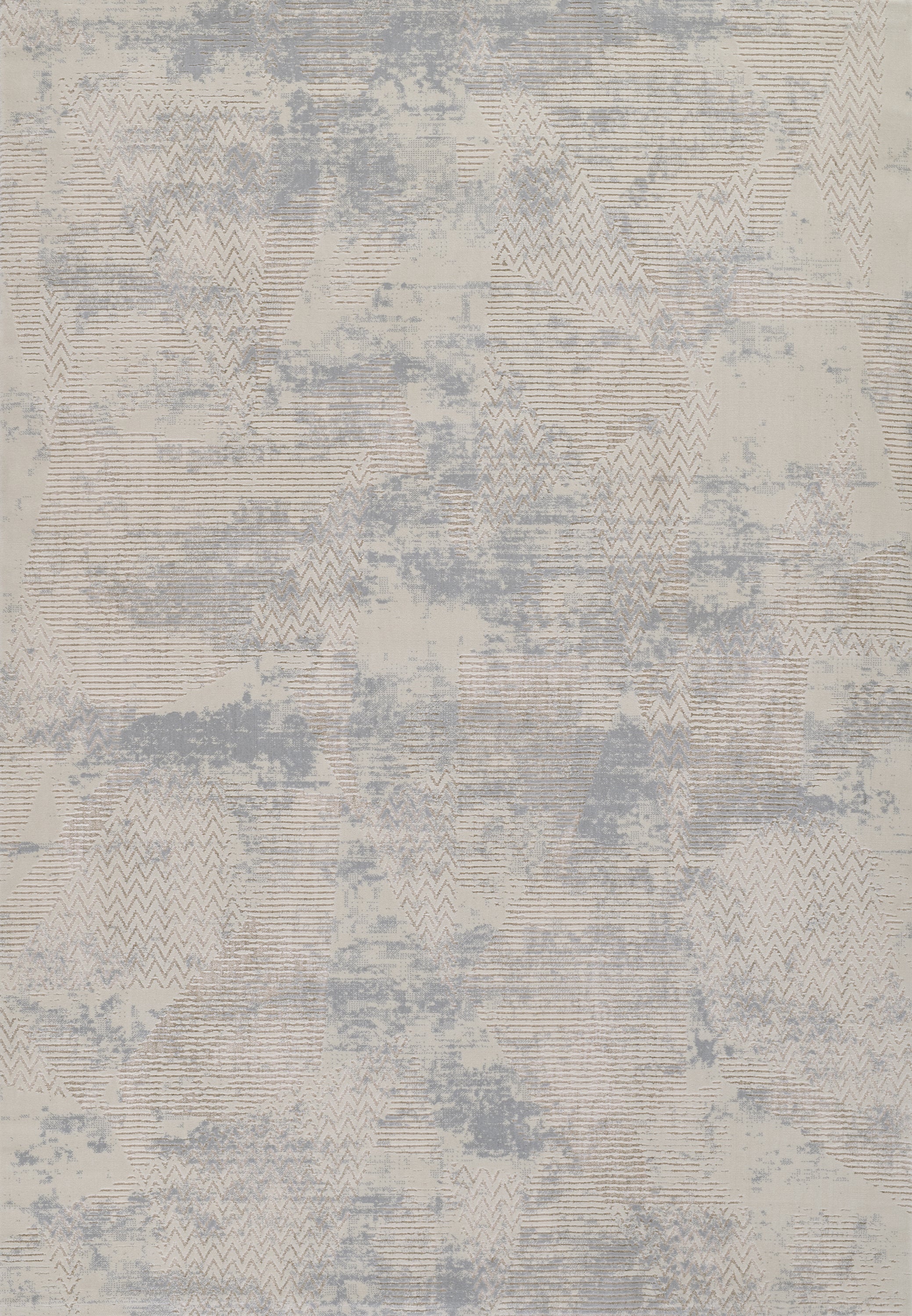 Momeni Vera VRA-1 Light Blue Area Rug, modern abstract rug with soft cloud-like pattern