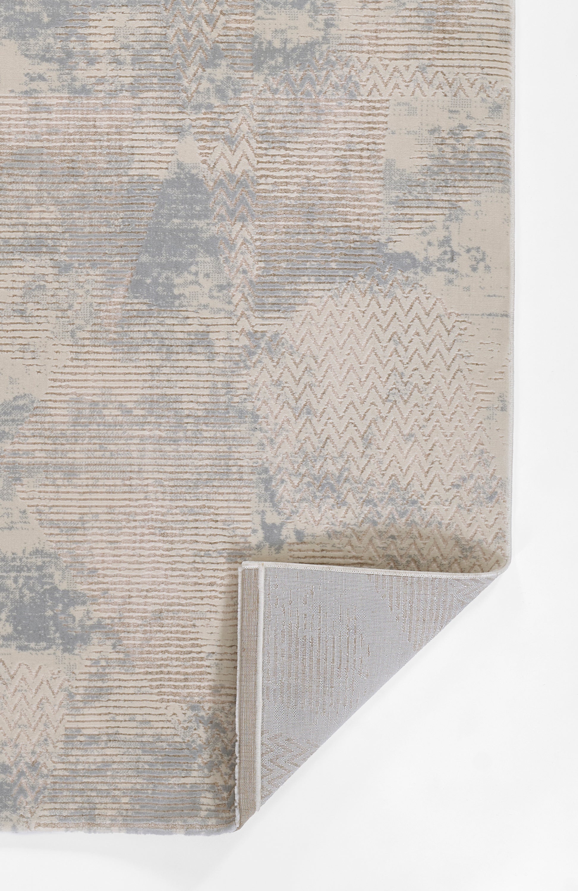 Momeni Vera VRA-1 Light Blue Area Rug, modern abstract rug with soft cloud-like pattern