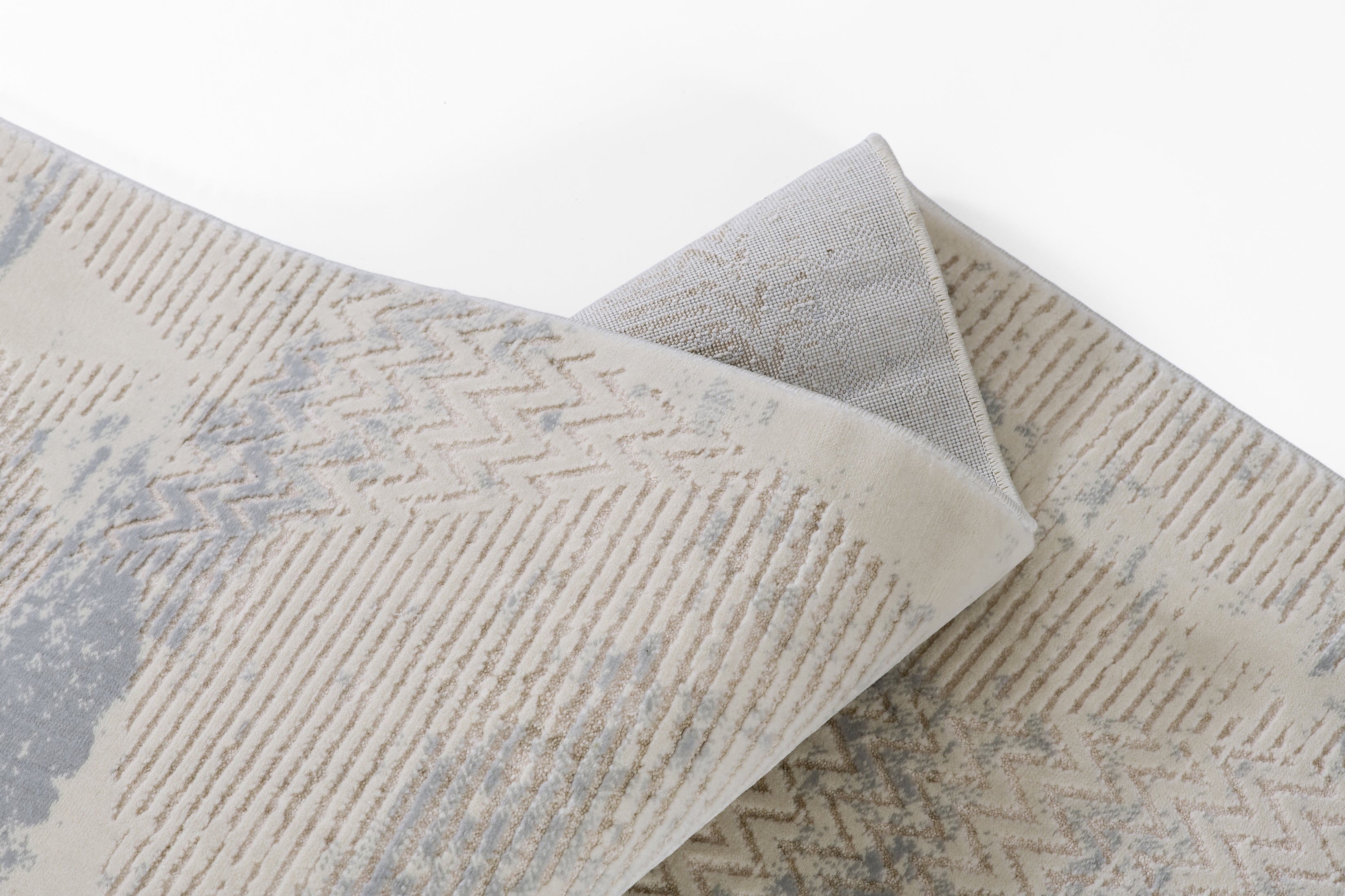 Momeni Vera VRA-1 Light Blue Area Rug, modern abstract rug with soft cloud-like pattern