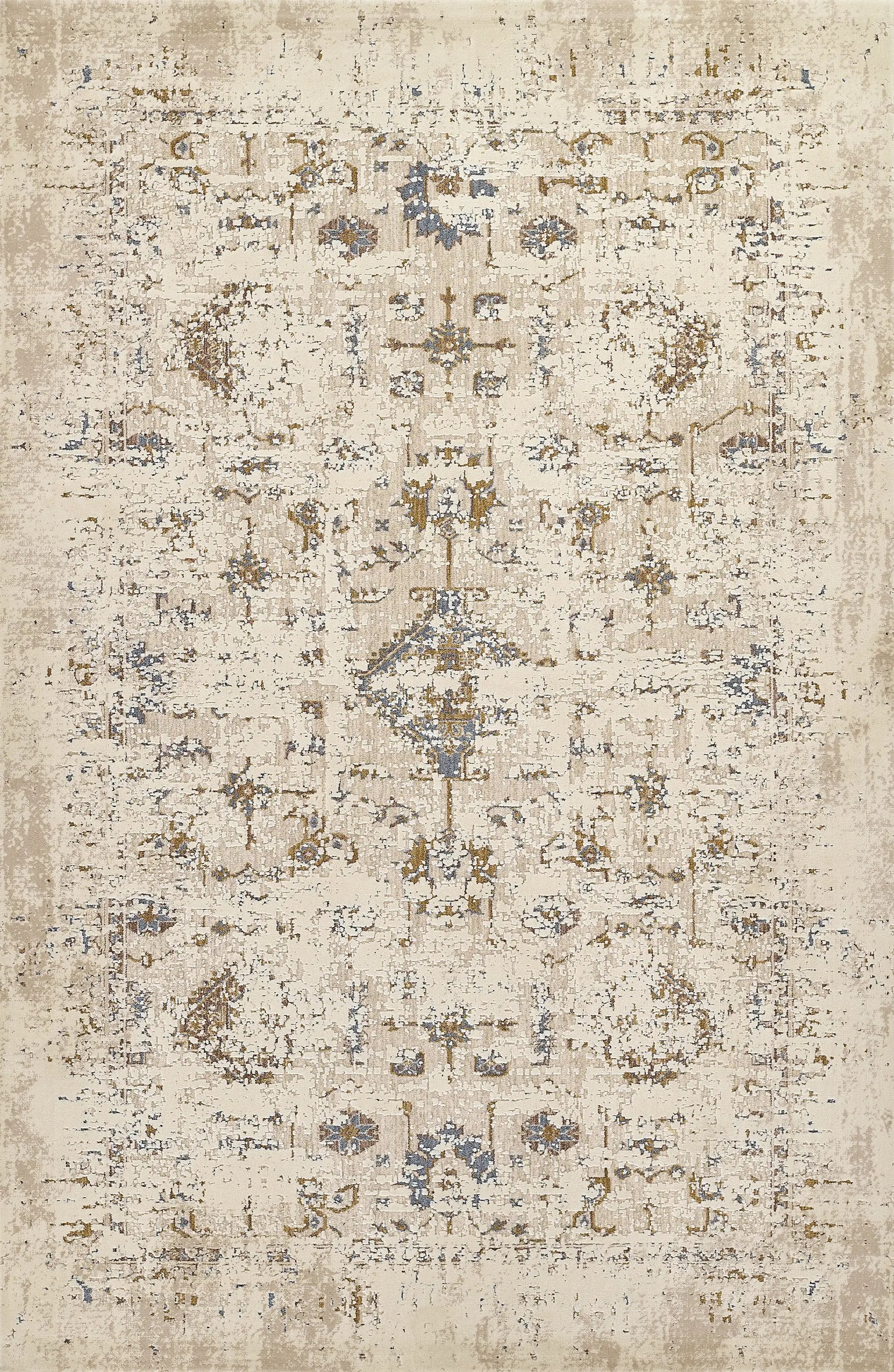 Vera VRA-5 Beige Area Rug by Momeni