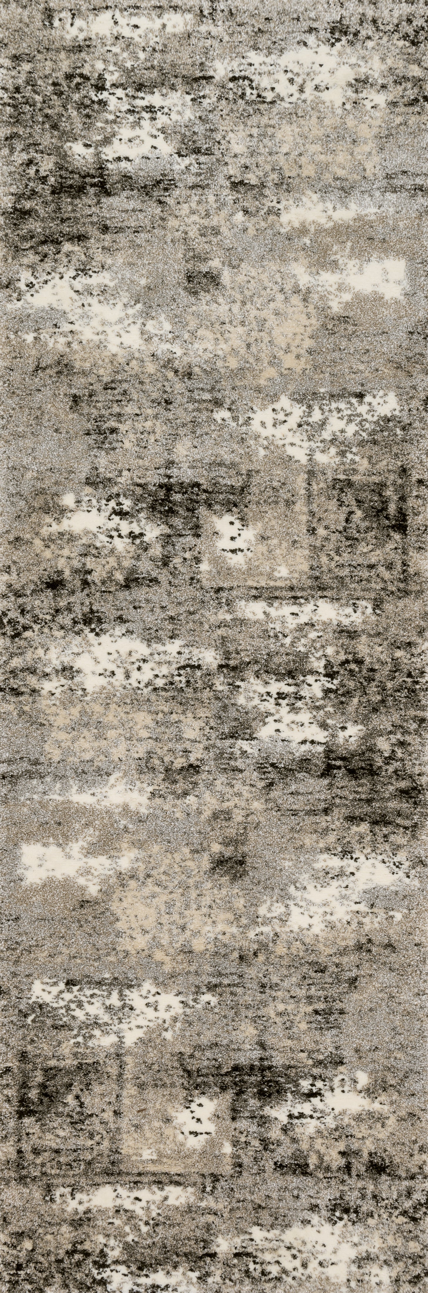 Dressed in elegant grey hues with contemporary and vintage detail, the Viera VR-04 Grey Area Rug is a power-loomed polypropylene and polyester area rug that completes any room
