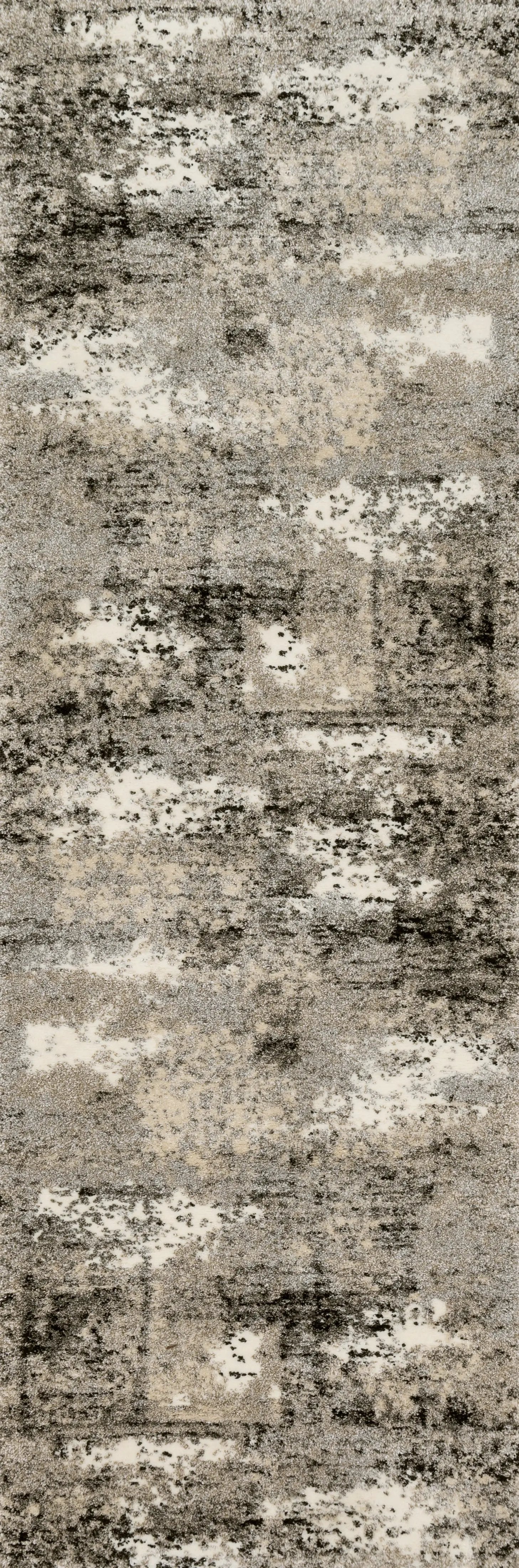 Dressed in elegant grey hues with contemporary and vintage detail, the Viera VR-04 Grey Area Rug is a power-loomed polypropylene and polyester area rug that completes any room