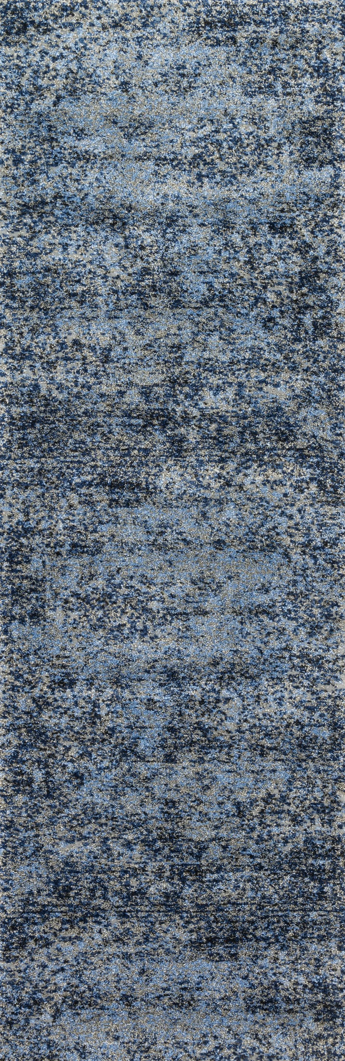 The Viera VR-06 Lt. Blue / Grey Area Rug transforms any space with light blue and elegant grey tones and contemporary and vintage design in a power-loomed polypropylene and polyester area rug