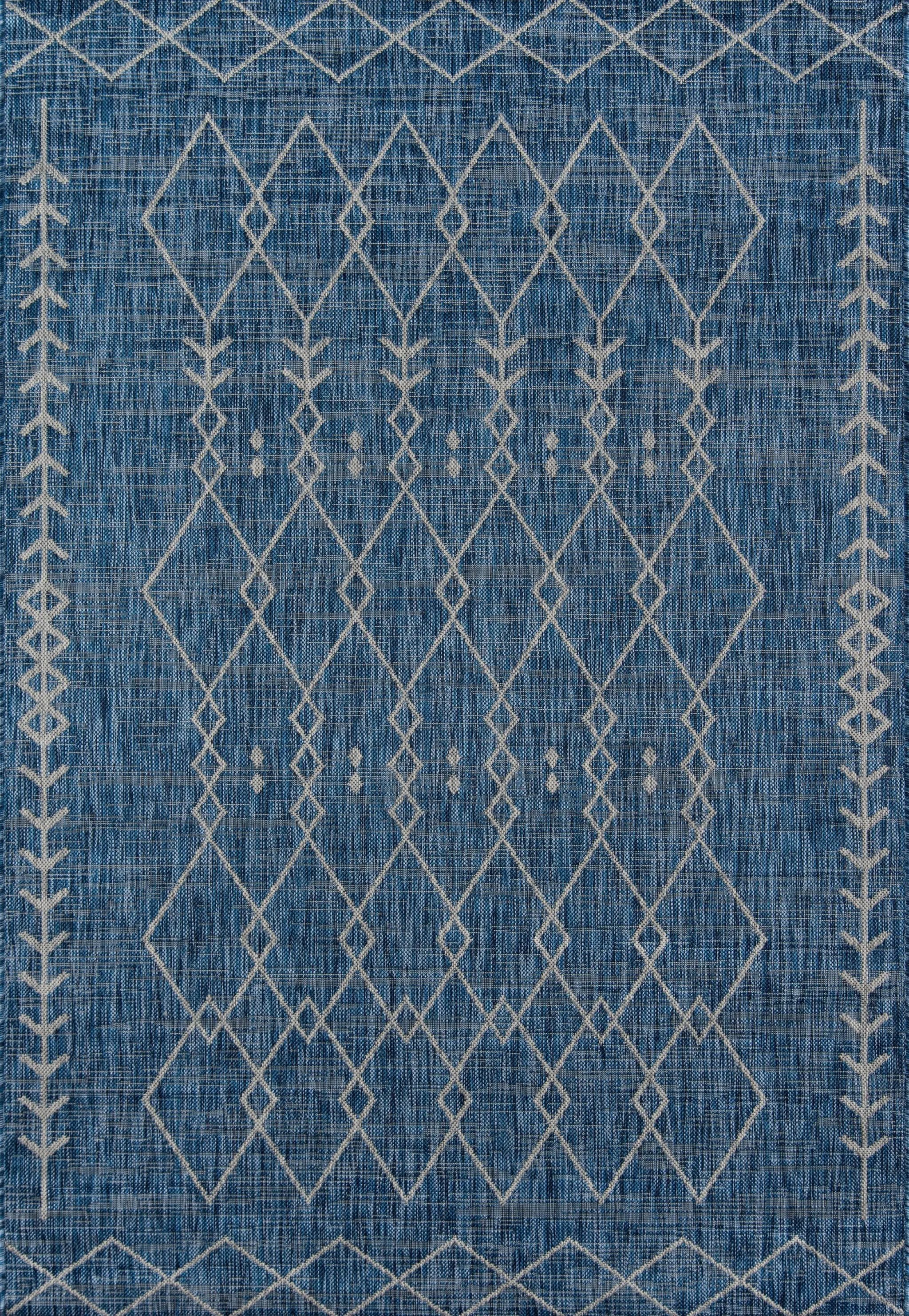 Villa VI-08 (Monaco) Blue Area Rug by Novogratz by Momeni