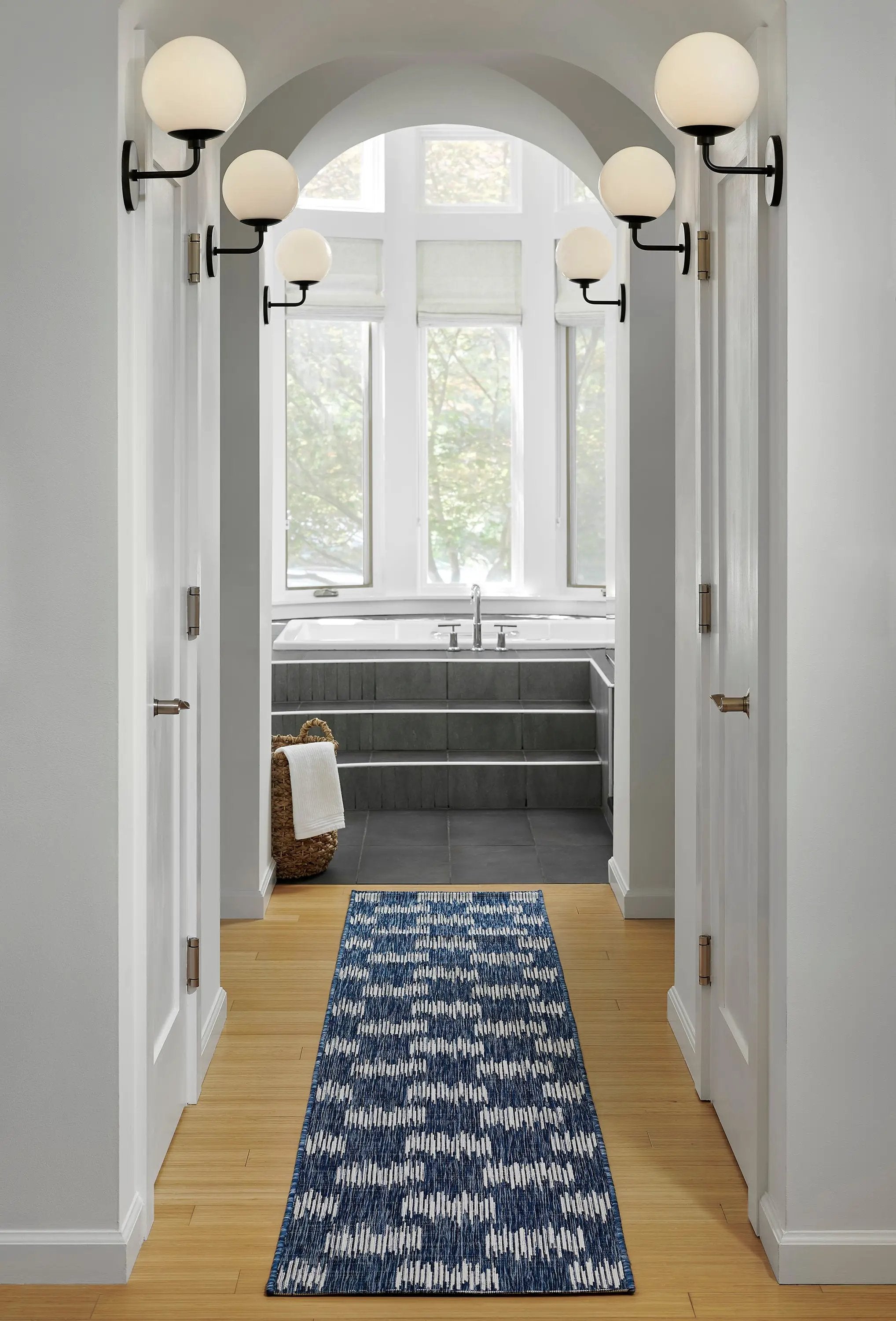 Villa VI-12 (Turin) Blue Area Rug by Novogratz by Momeni