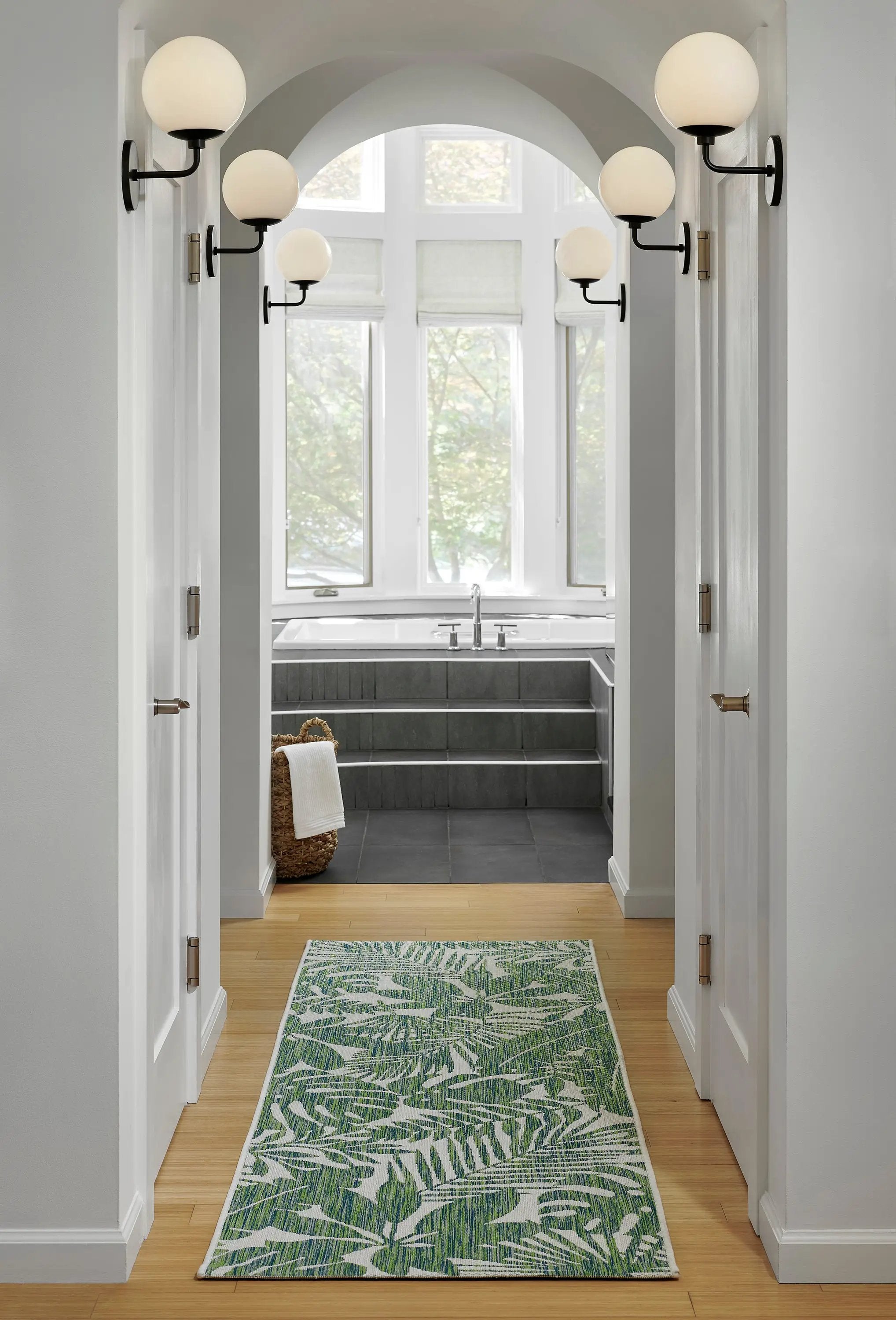 Villa VI-13 (Salerno) Green Area Rug by Novogratz by Momeni