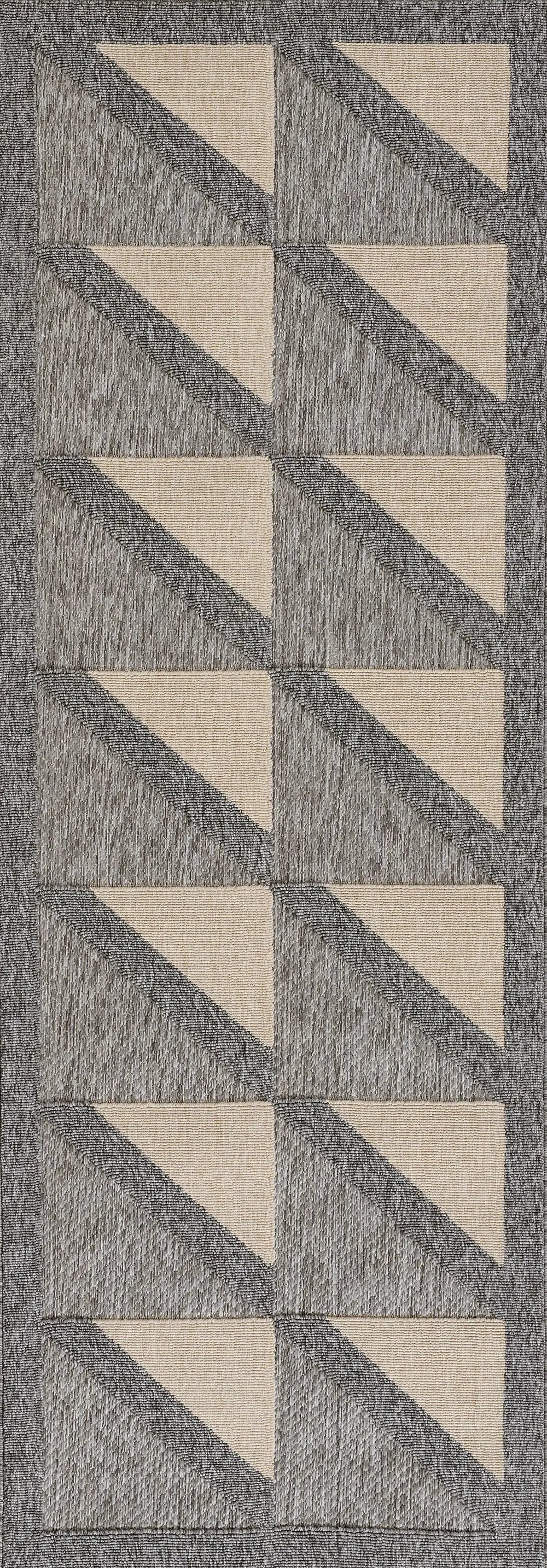 Vines VN-01 Gray Area Rug by Momeni