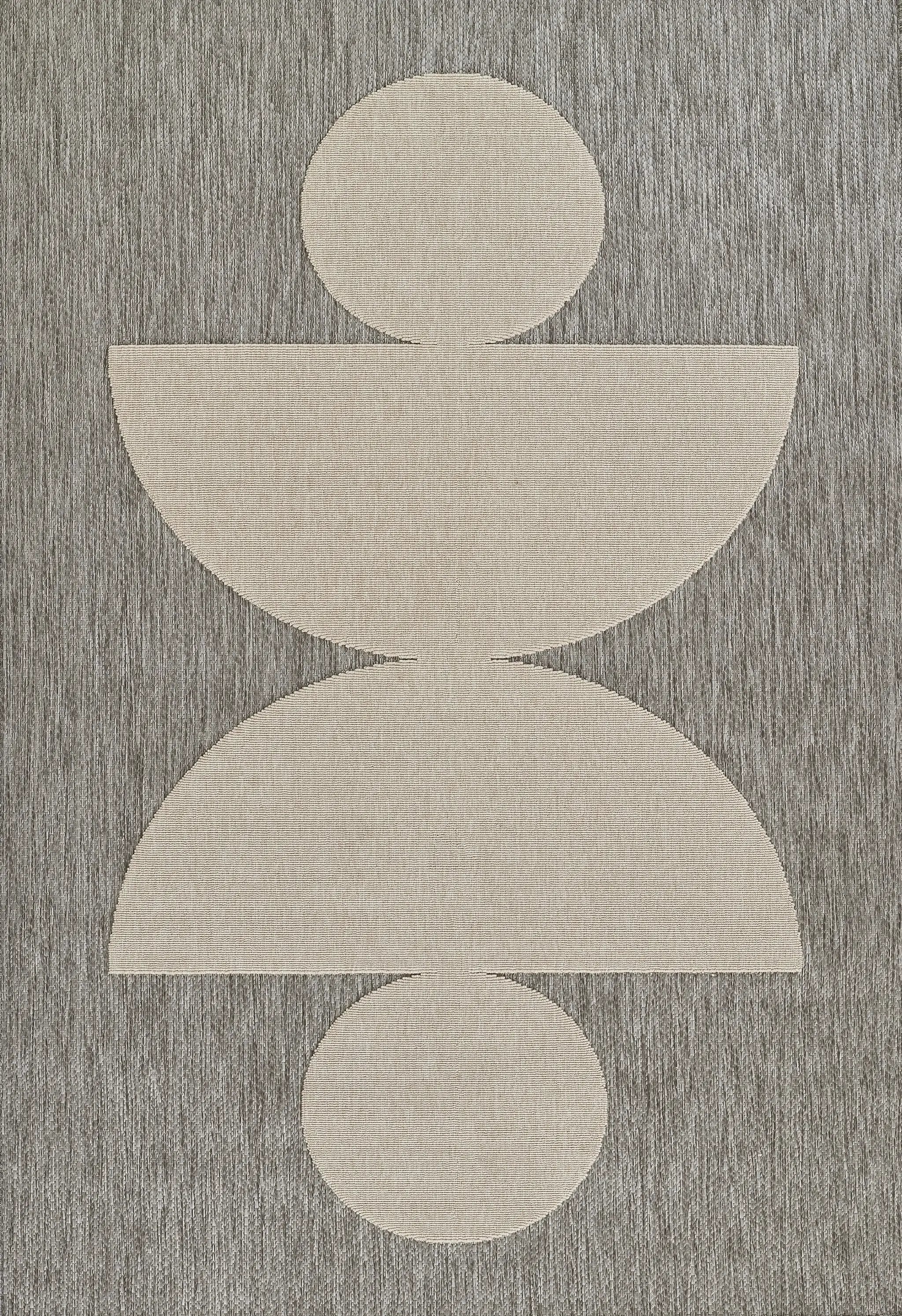 Vines VN-03 Gray Area Rug by Momeni