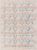Surya Vinny VNY-2317 Medium Green Machine Washable Area Rug by LIVABLISS
