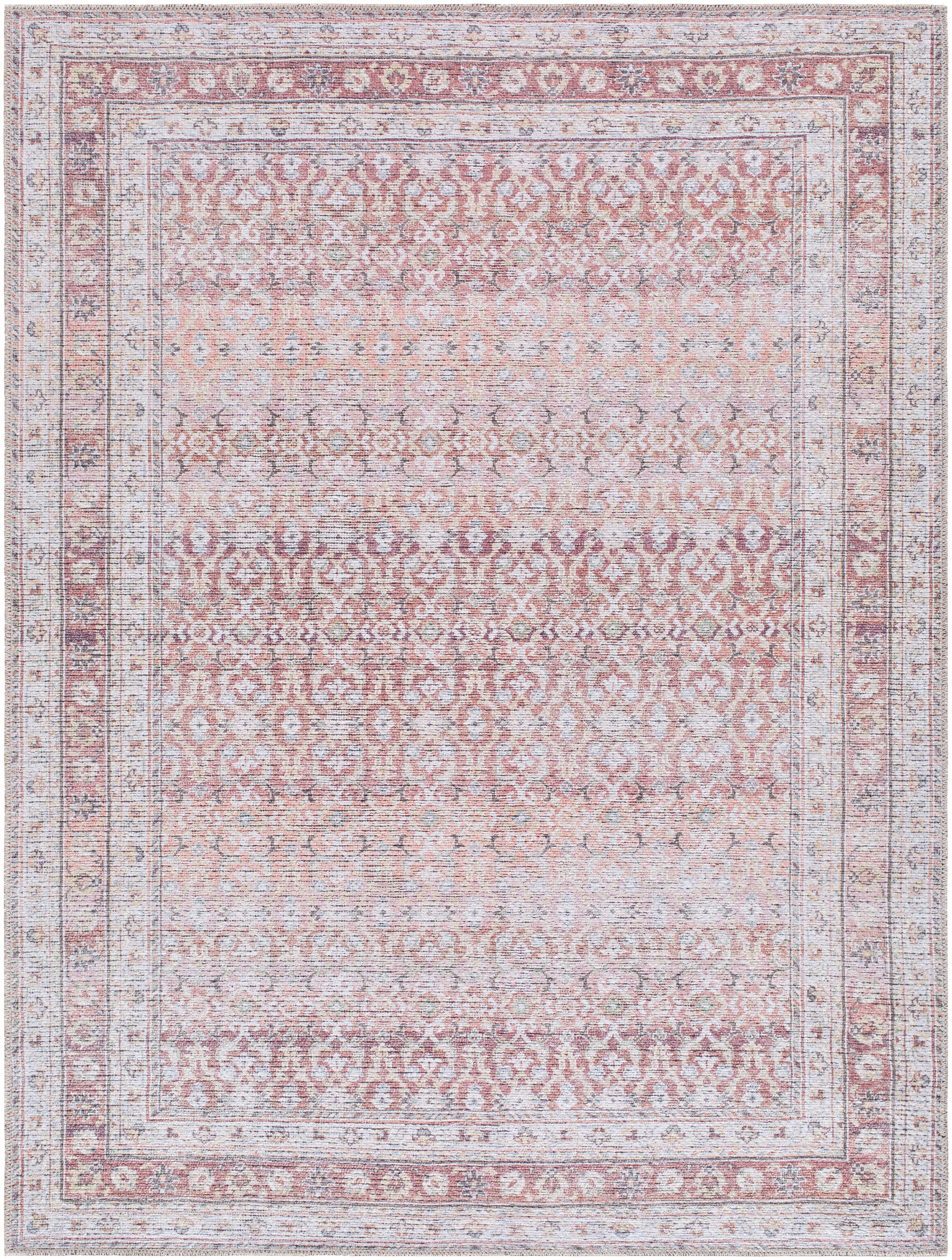 Surya Vinny VNY-2318 Brown Machine Washable Area Rug by LIVABLISS