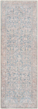 Vivir Lorelai VVLO-2301 Deep Teal Machine Washable Area Rug by LIVABLISS