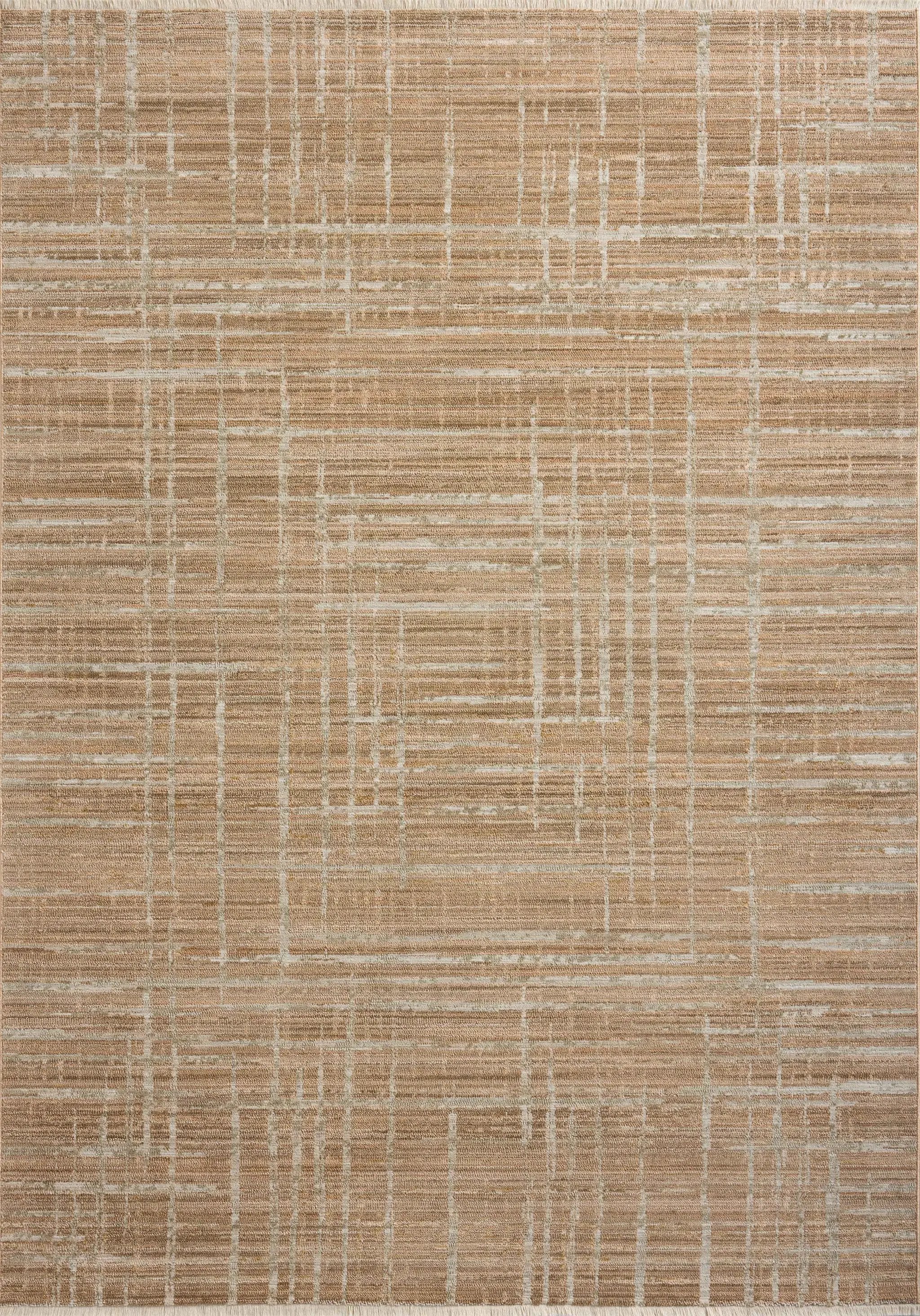 Wade WAE-03 Clay / Silver Area Rug by Loloi