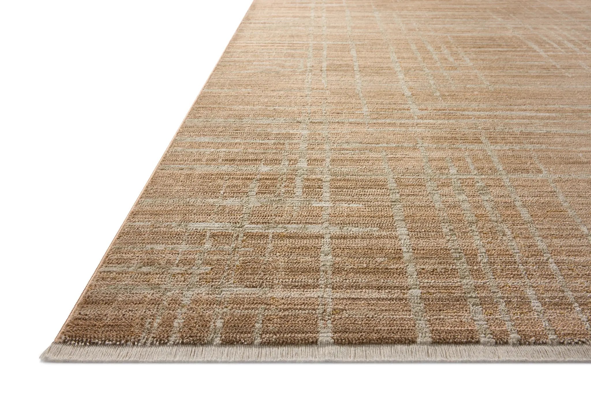 Wade WAE-03 Clay / Silver Area Rug by Loloi