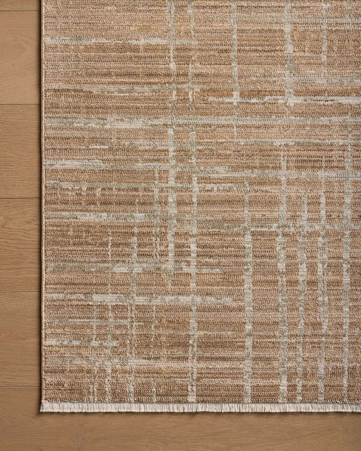 Wade WAE-03 Clay / Silver Area Rug by Loloi