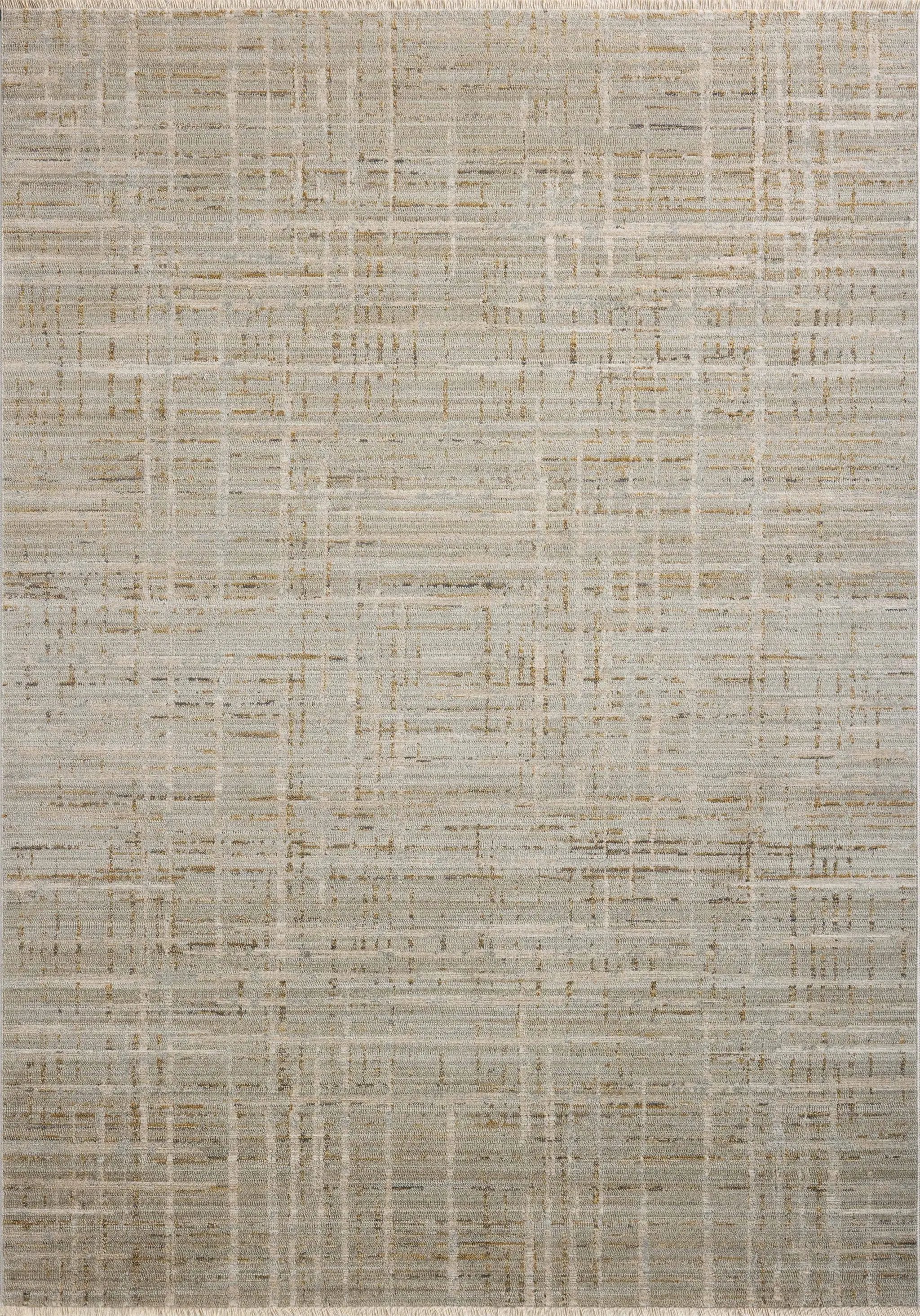 Wade WAE-03 Mist / Gold Area Rug by Loloi