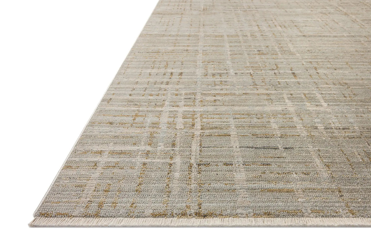 Wade WAE-03 Mist / Gold Area Rug by Loloi