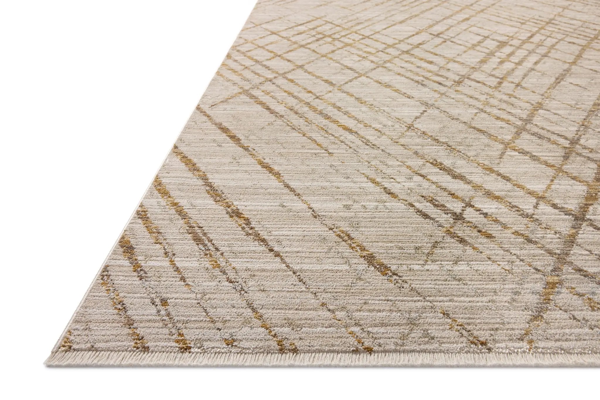 Wade WAE-04 Beige / Gold Area Rug by Loloi