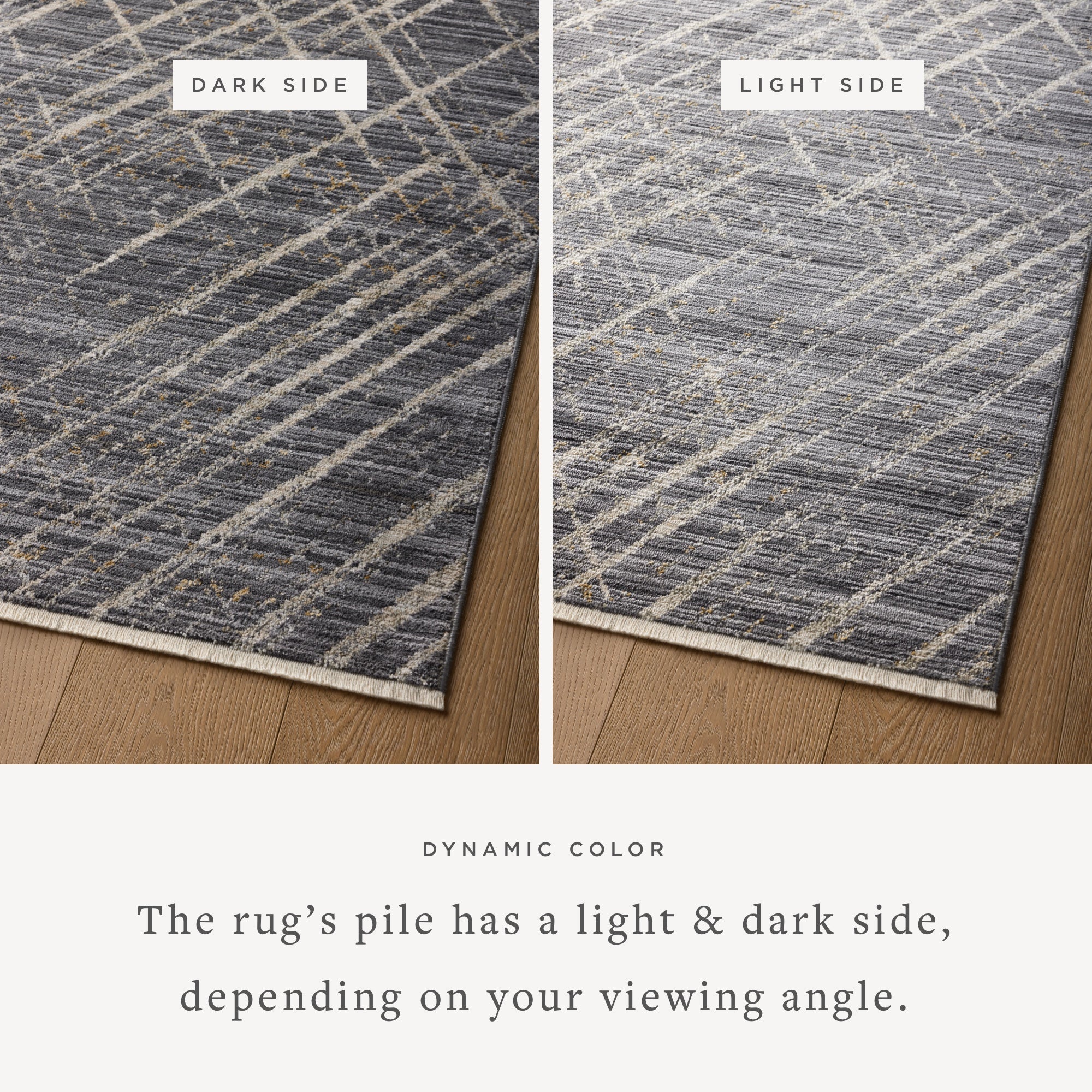 A stunning power-loomed 100% polyester area rug with abstract and linear detail, the Wade WAE-04 Midnight / Beige Area Rug features dramatic midnight and warm beige tones for a polished look