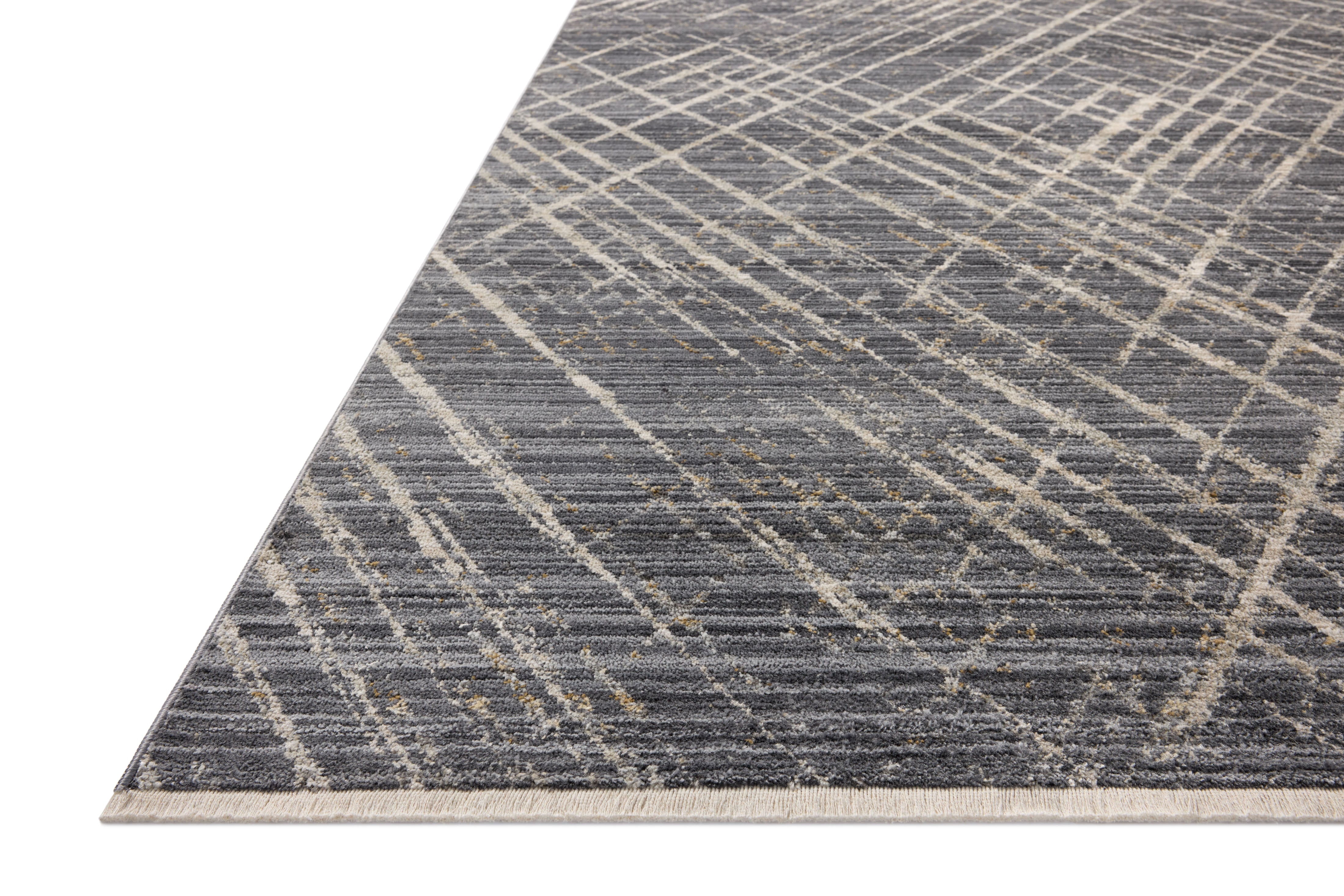 A stunning power-loomed 100% polyester area rug with abstract and linear detail, the Wade WAE-04 Midnight / Beige Area Rug features dramatic midnight and warm beige tones for a polished look