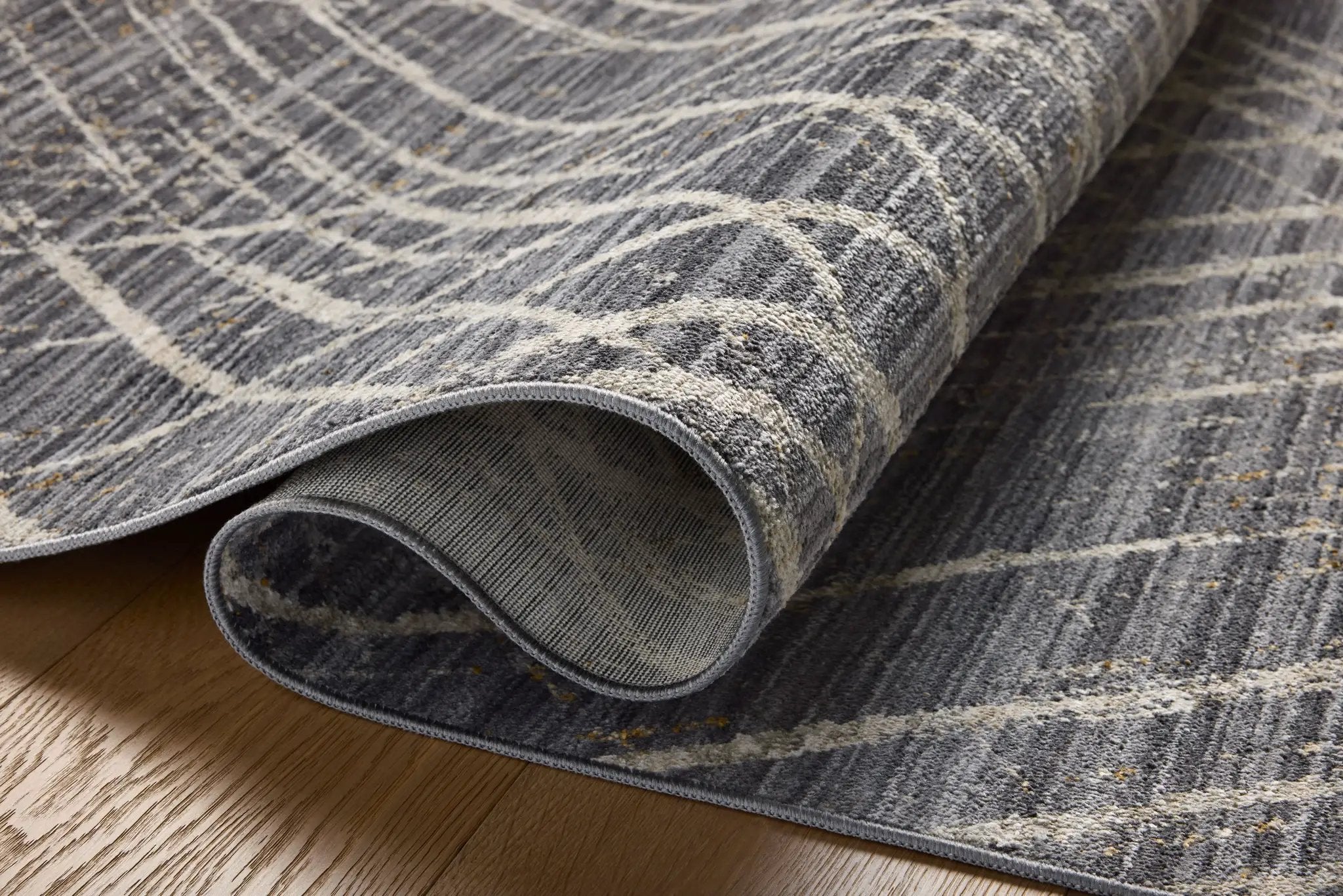 Wade WAE-04 Midnight / Beige Area Rug by Loloi